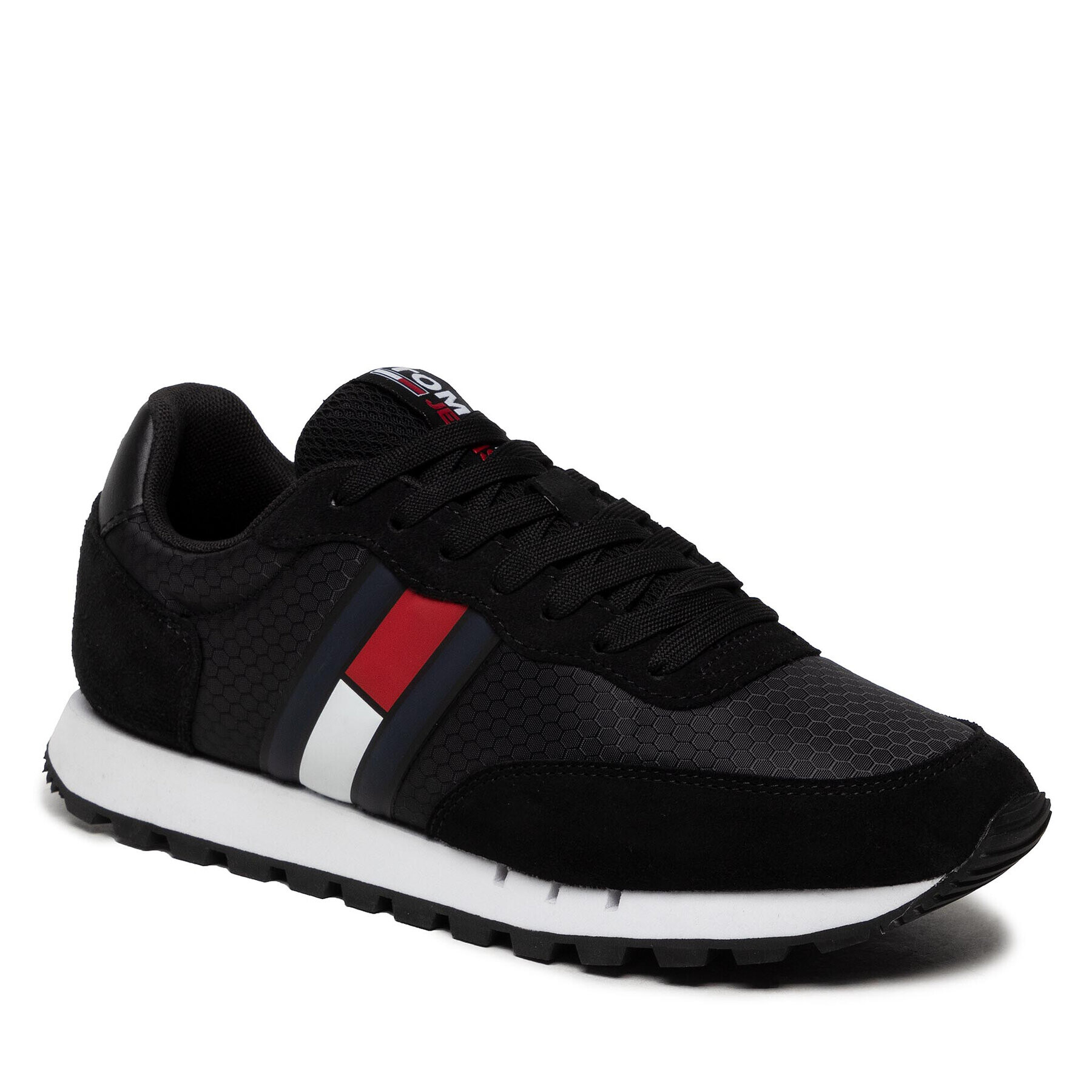 Tommy Jeans Сникърси Retro Mix Tjm Runner EM0EM00812 Черен - Pepit.bg
