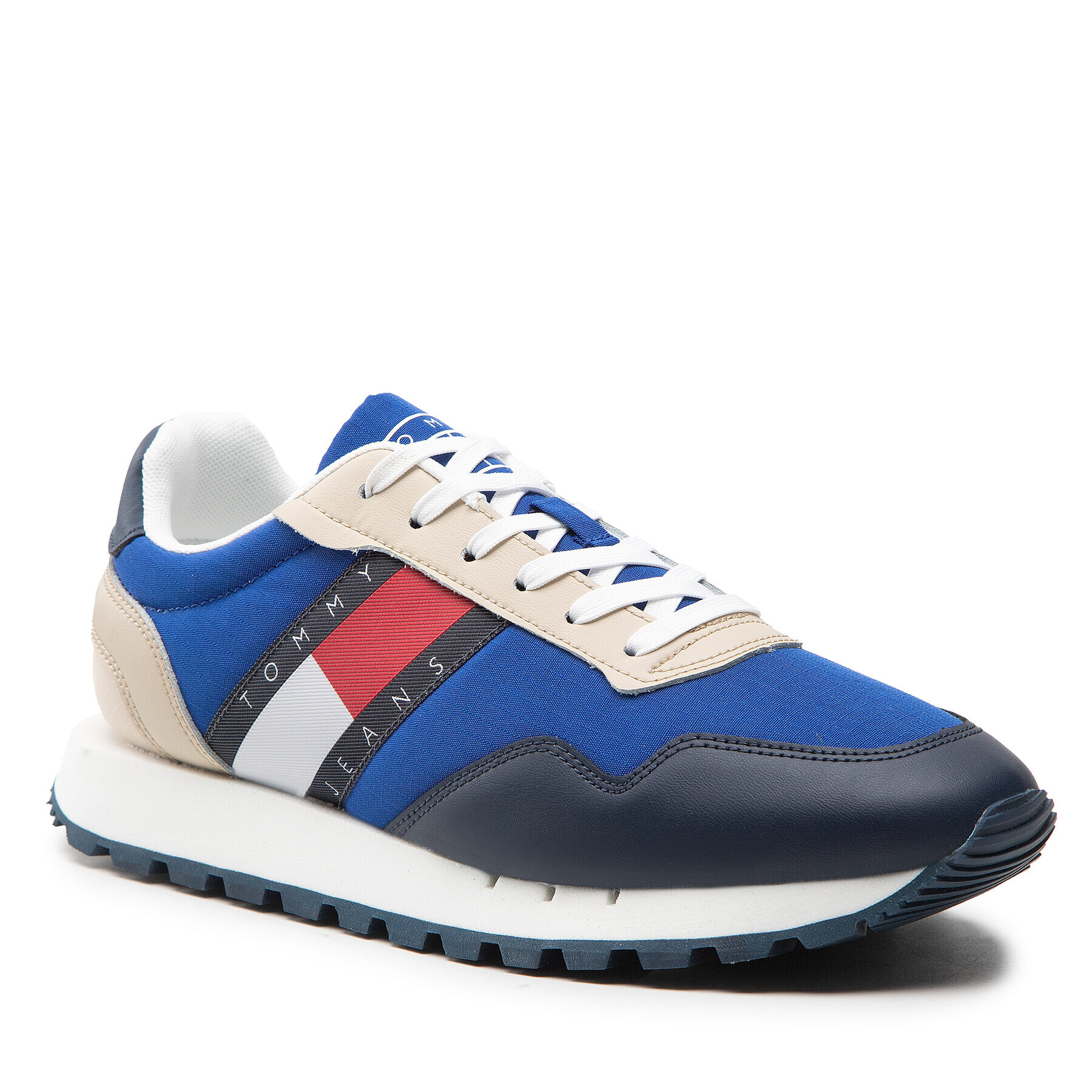 Tommy Jeans Сникърси Retro Runner Core EM0EM01014 Син - Pepit.bg