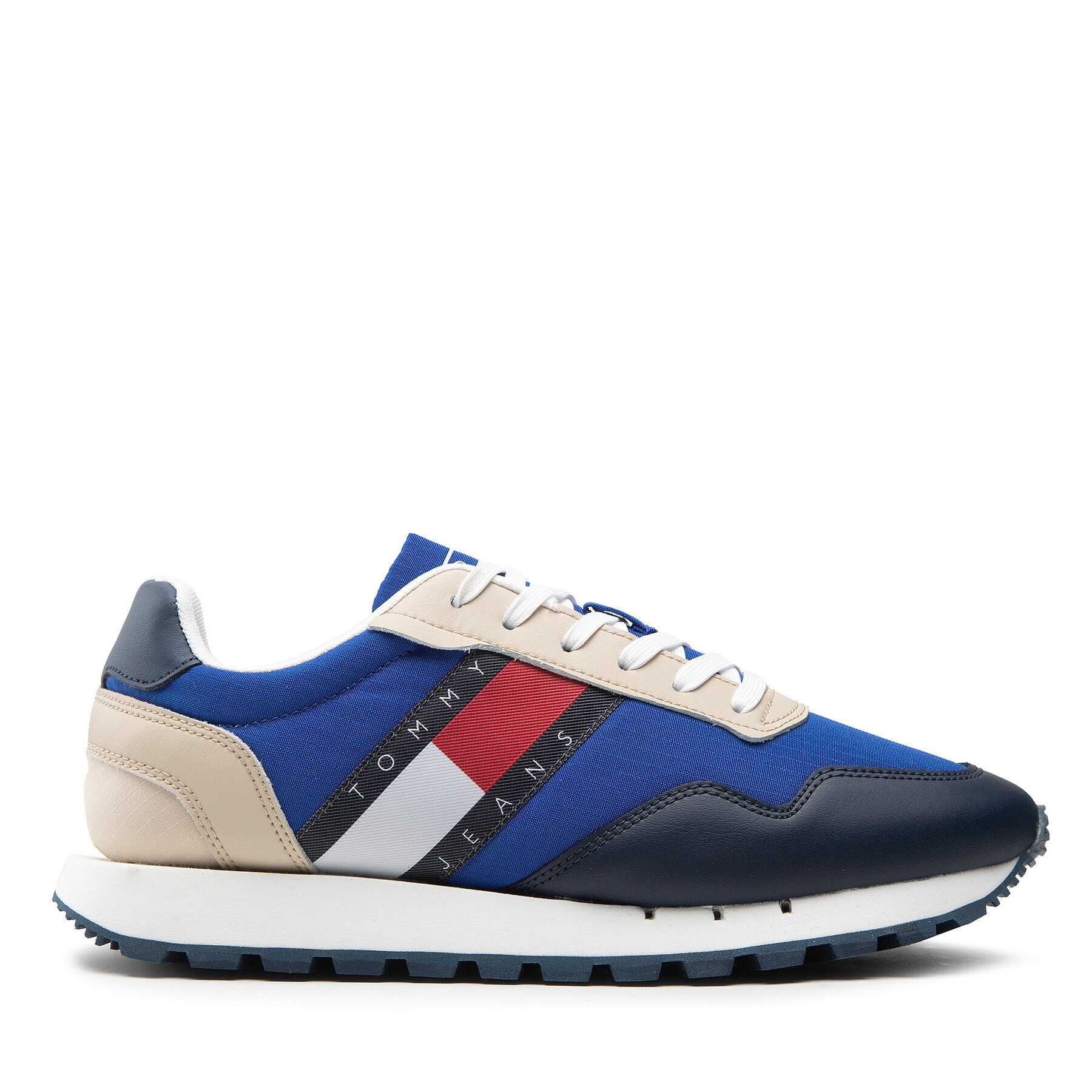 Tommy Jeans Сникърси Retro Runner Core EM0EM01014 Син - Pepit.bg