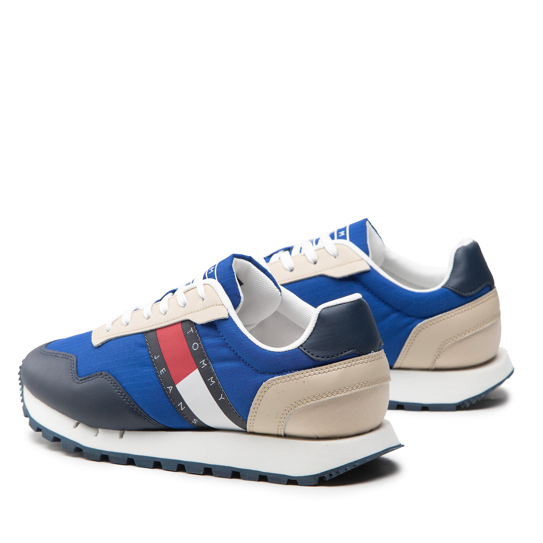 Tommy Jeans Сникърси Retro Runner Core EM0EM01014 Син - Pepit.bg