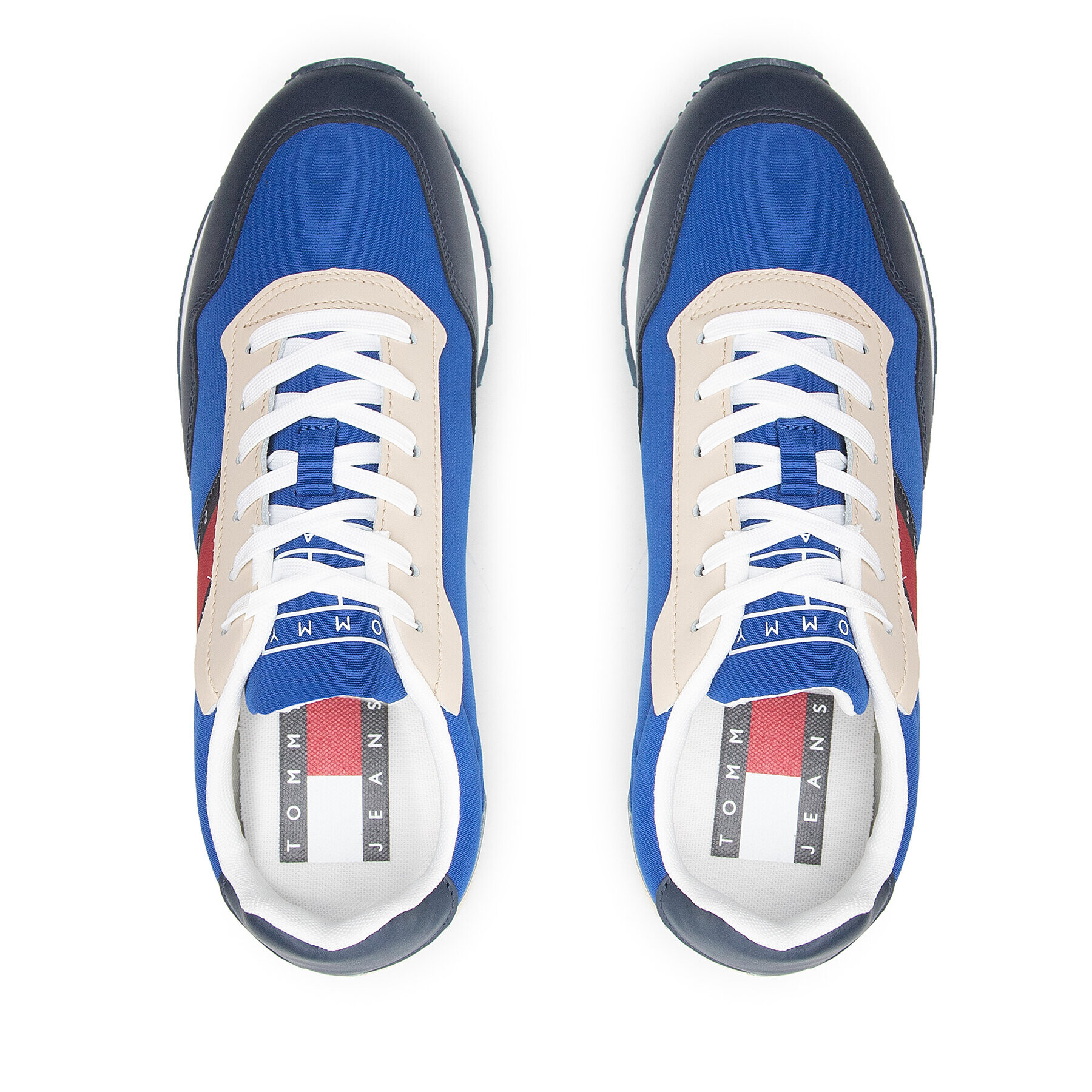 Tommy Jeans Сникърси Retro Runner Core EM0EM01014 Син - Pepit.bg