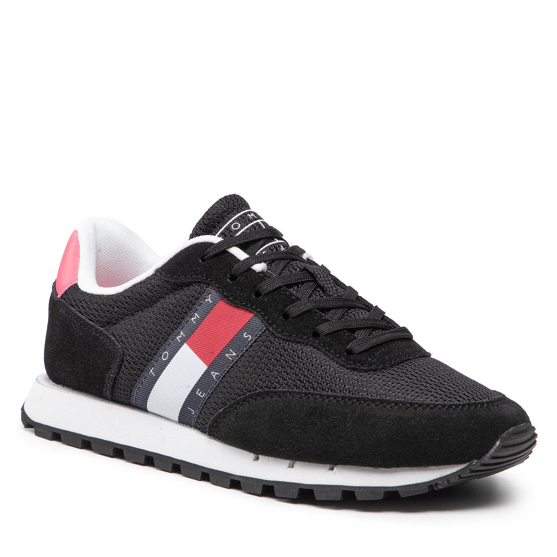 Tommy Jeans Сникърси Retro Runner EN0EN01730 Черен - Pepit.bg