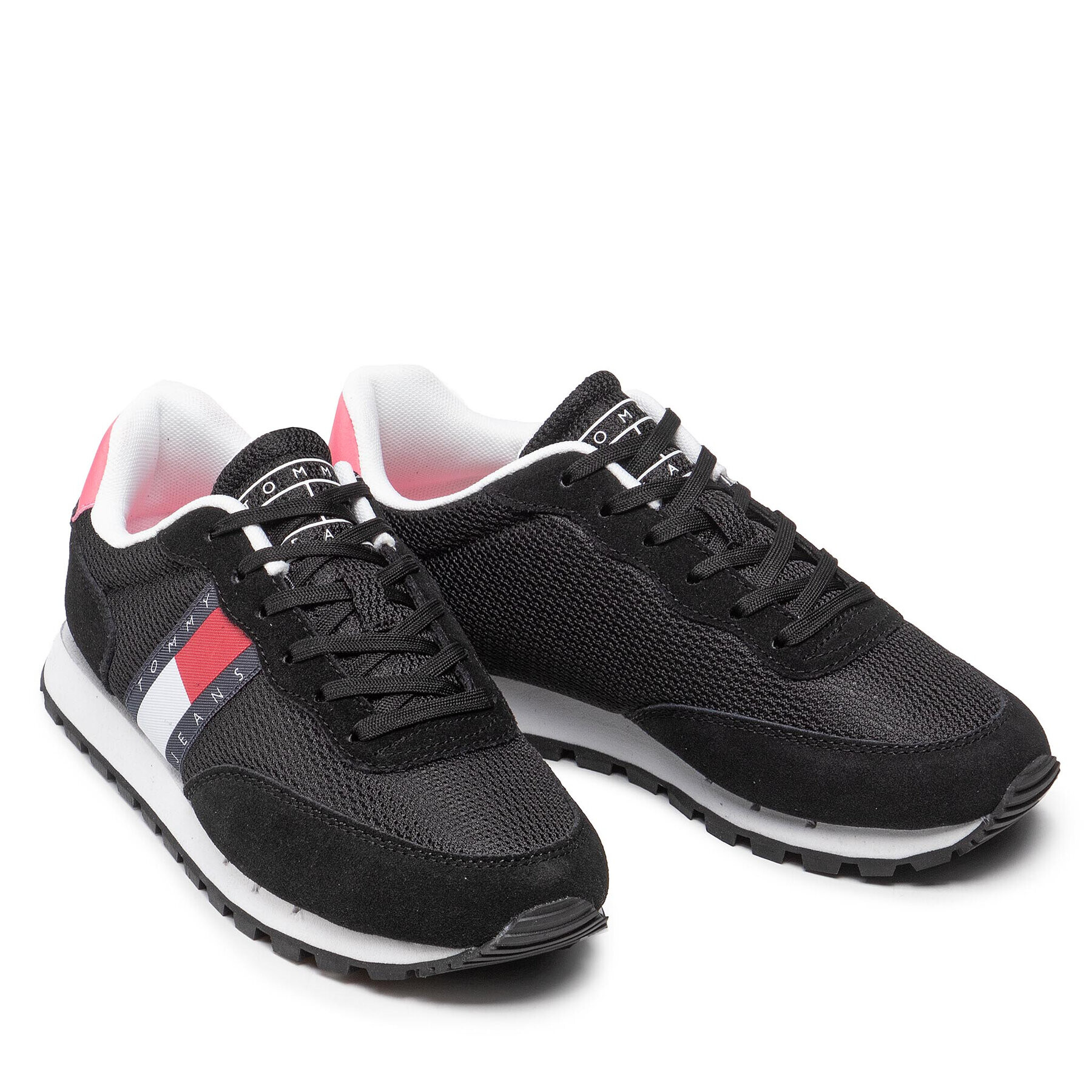 Tommy Jeans Сникърси Retro Runner EN0EN01730 Черен - Pepit.bg