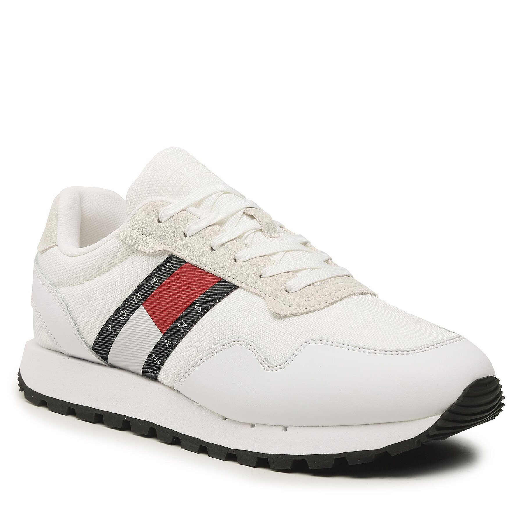 Tommy Jeans Сникърси Retro Runner Ess EM0EM01081 Бял - Pepit.bg