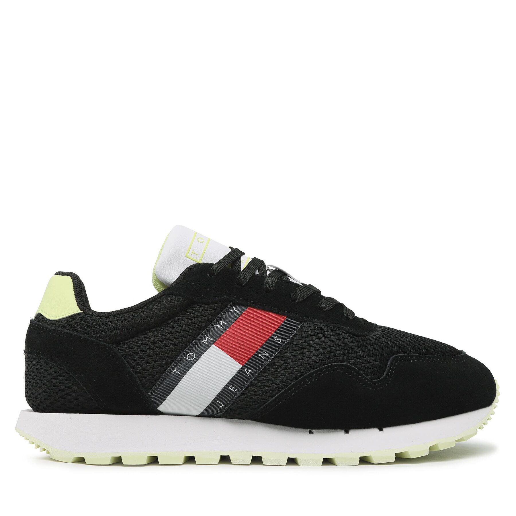 Tommy Jeans Сникърси Retro Runner Mesh EM0EM01172 Черен - Pepit.bg