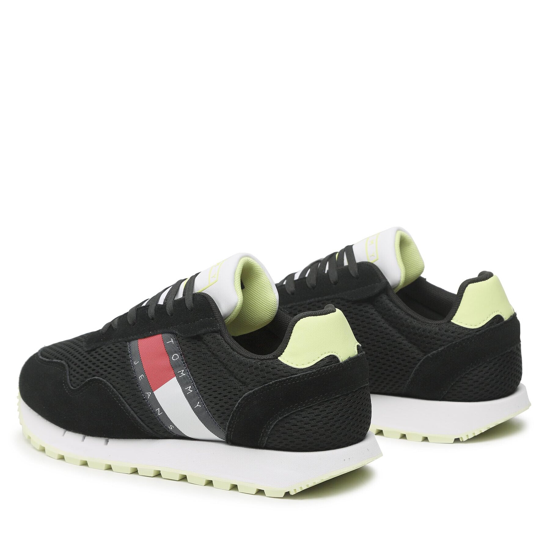Tommy Jeans Сникърси Retro Runner Mesh EM0EM01172 Черен - Pepit.bg
