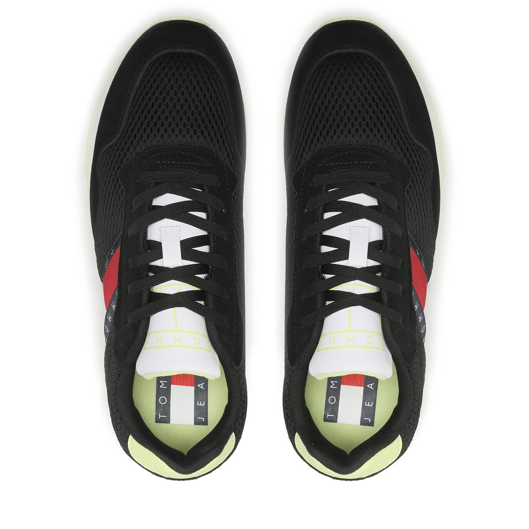 Tommy Jeans Сникърси Retro Runner Mesh EM0EM01172 Черен - Pepit.bg
