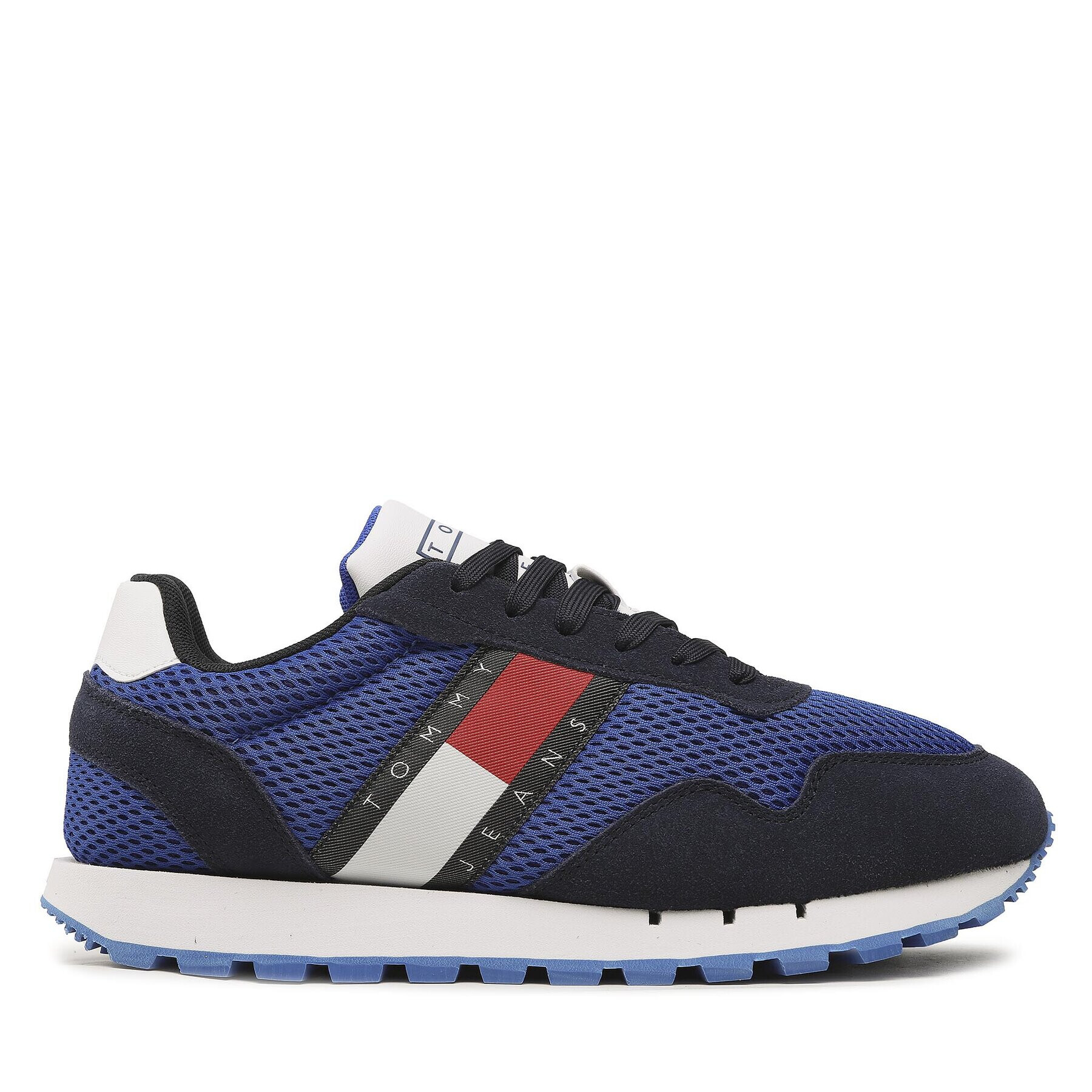 Tommy Jeans Сникърси Retro Runner Mesh EM0EM01172 Тъмносин - Pepit.bg