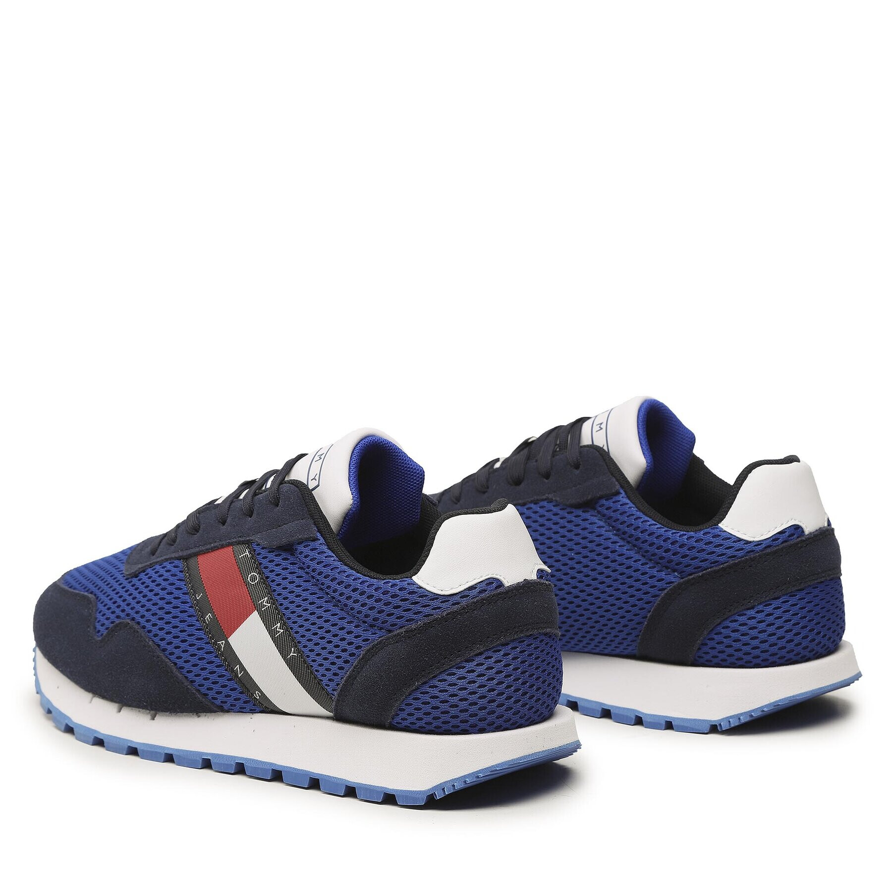 Tommy Jeans Сникърси Retro Runner Mesh EM0EM01172 Тъмносин - Pepit.bg