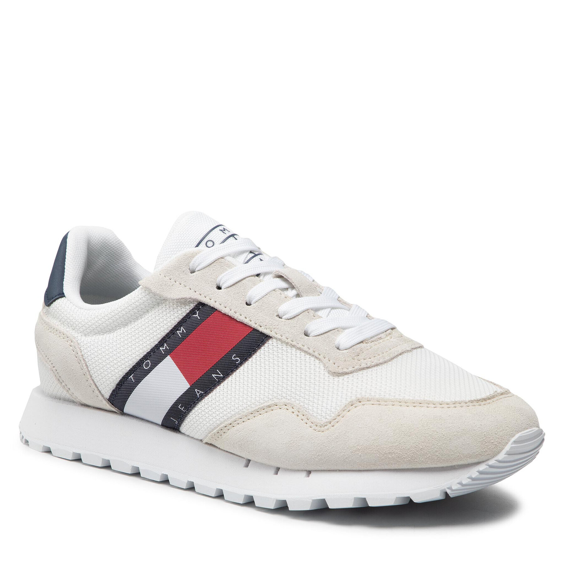 Tommy Jeans Сникърси Retro Runner Mix EM0EM00960 Бежов - Pepit.bg