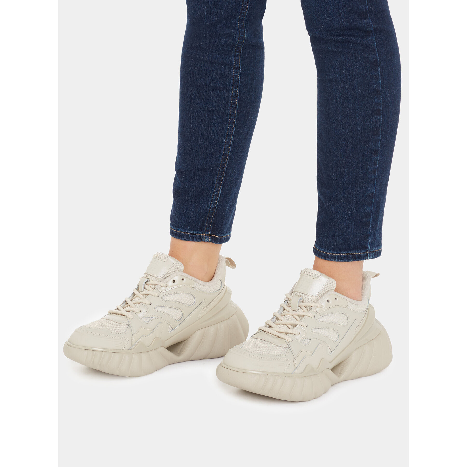 Tommy Jeans Сникърси Runner Cloud Out EN0EN02187 Бежов - Pepit.bg