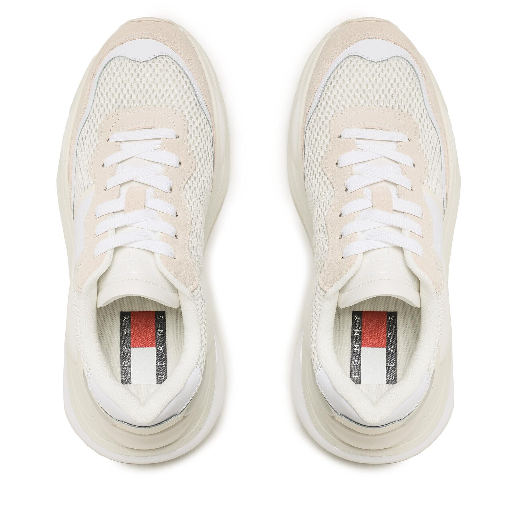 Tommy Jeans Сникърси Runner EM0EM01170 Бежов - Pepit.bg