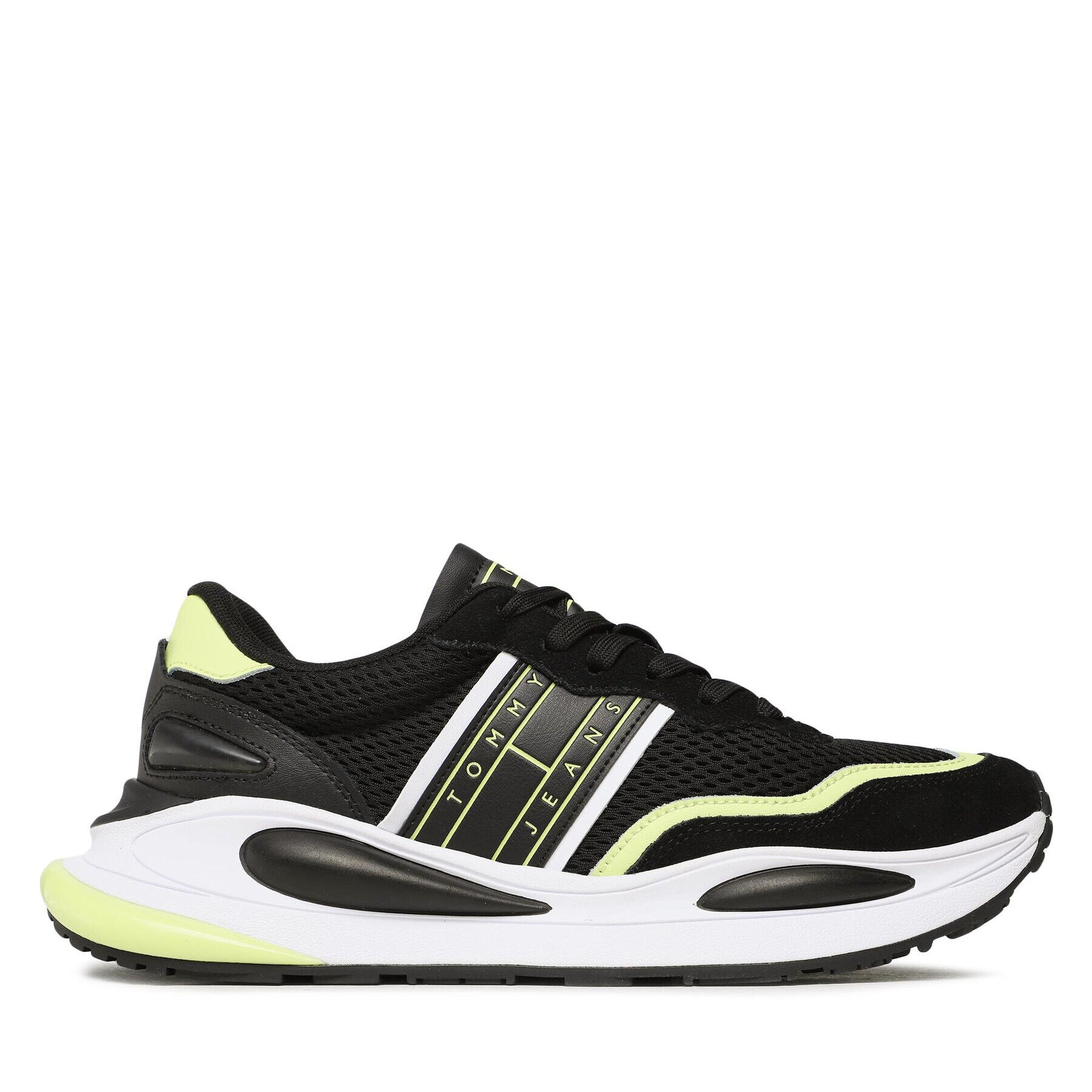 Tommy Jeans Сникърси Runner EM0EM01170 Черен - Pepit.bg