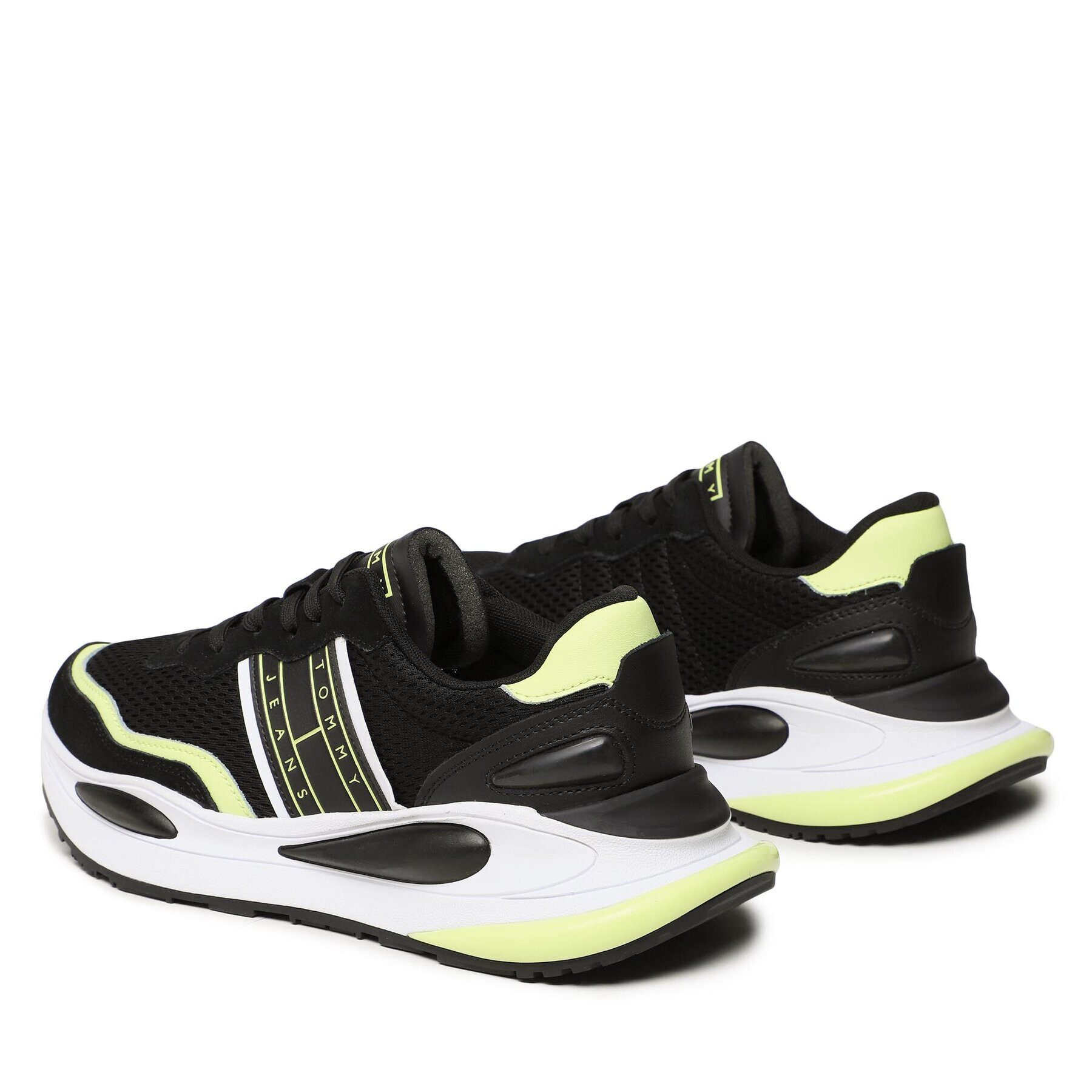 Tommy Jeans Сникърси Runner EM0EM01170 Черен - Pepit.bg