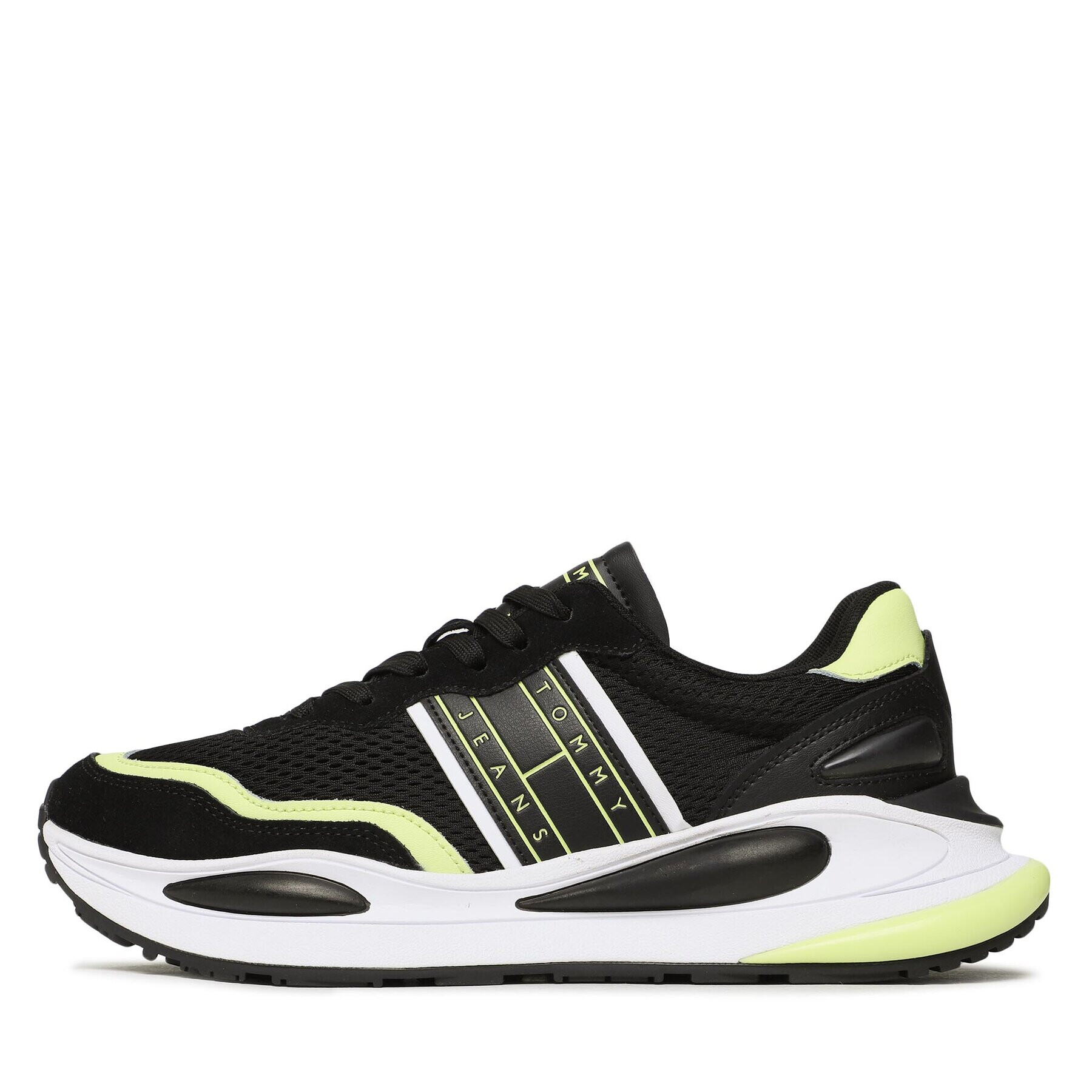 Tommy Jeans Сникърси Runner EM0EM01170 Черен - Pepit.bg
