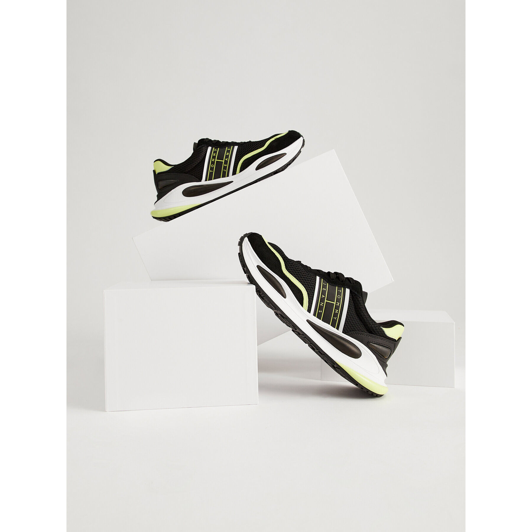 Tommy Jeans Сникърси Runner EM0EM01170 Черен - Pepit.bg