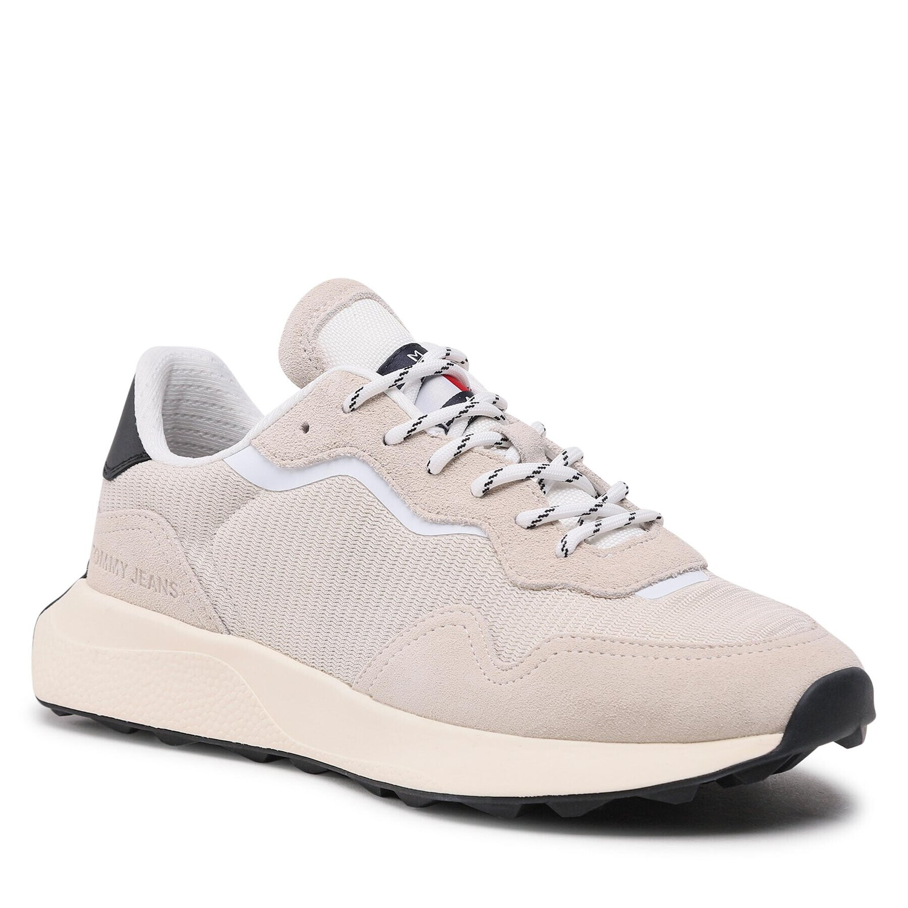 Tommy Jeans Сникърси Runner Outsole EM0EM01176 Бежов - Pepit.bg