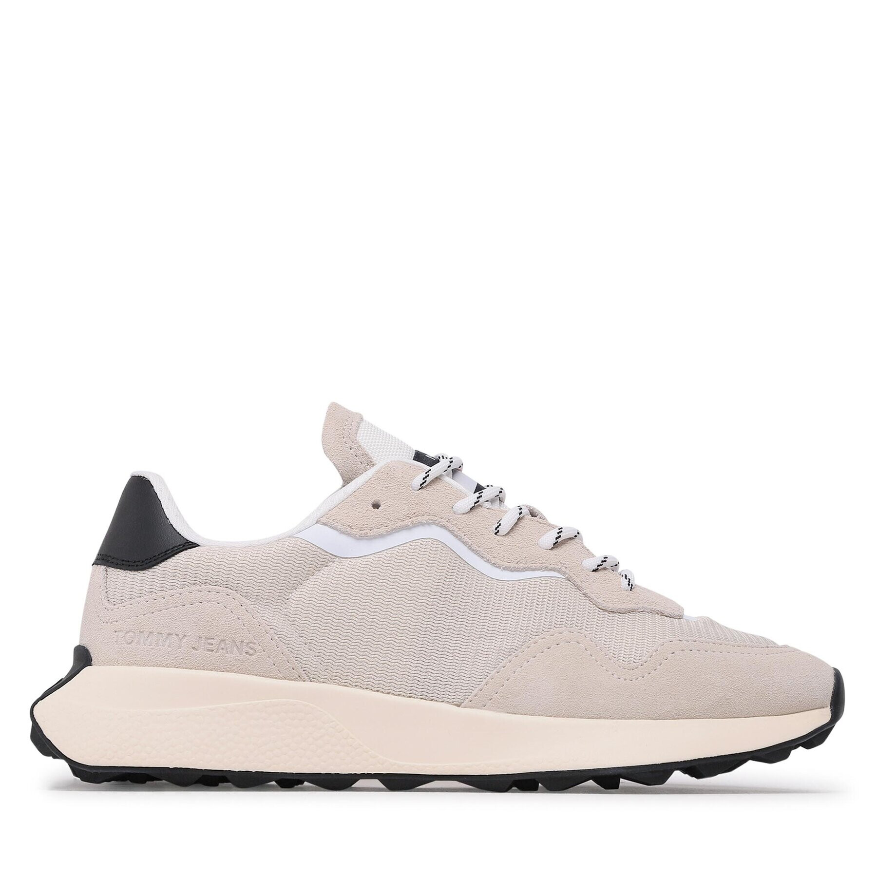 Tommy Jeans Сникърси Runner Outsole EM0EM01176 Бежов - Pepit.bg