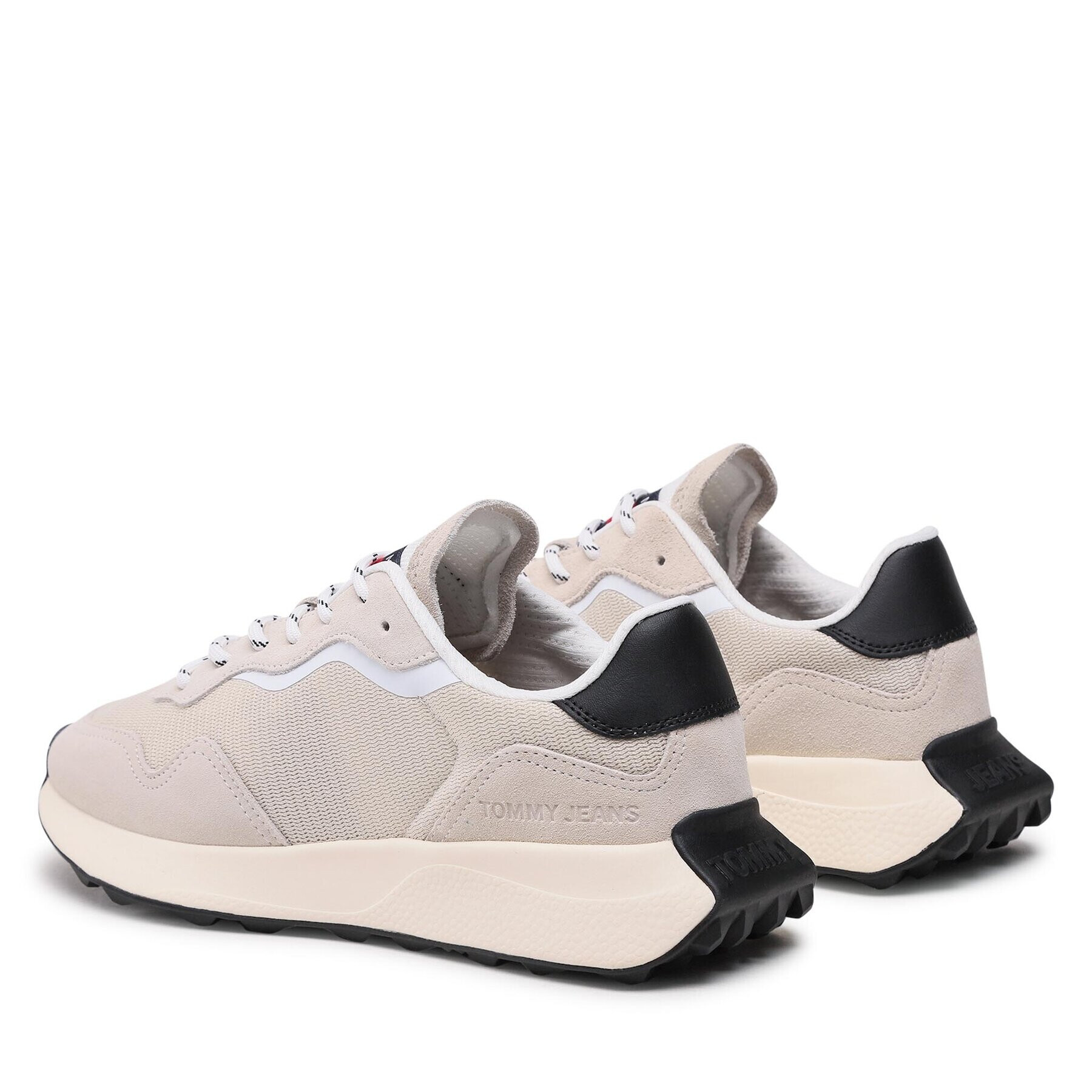 Tommy Jeans Сникърси Runner Outsole EM0EM01176 Бежов - Pepit.bg