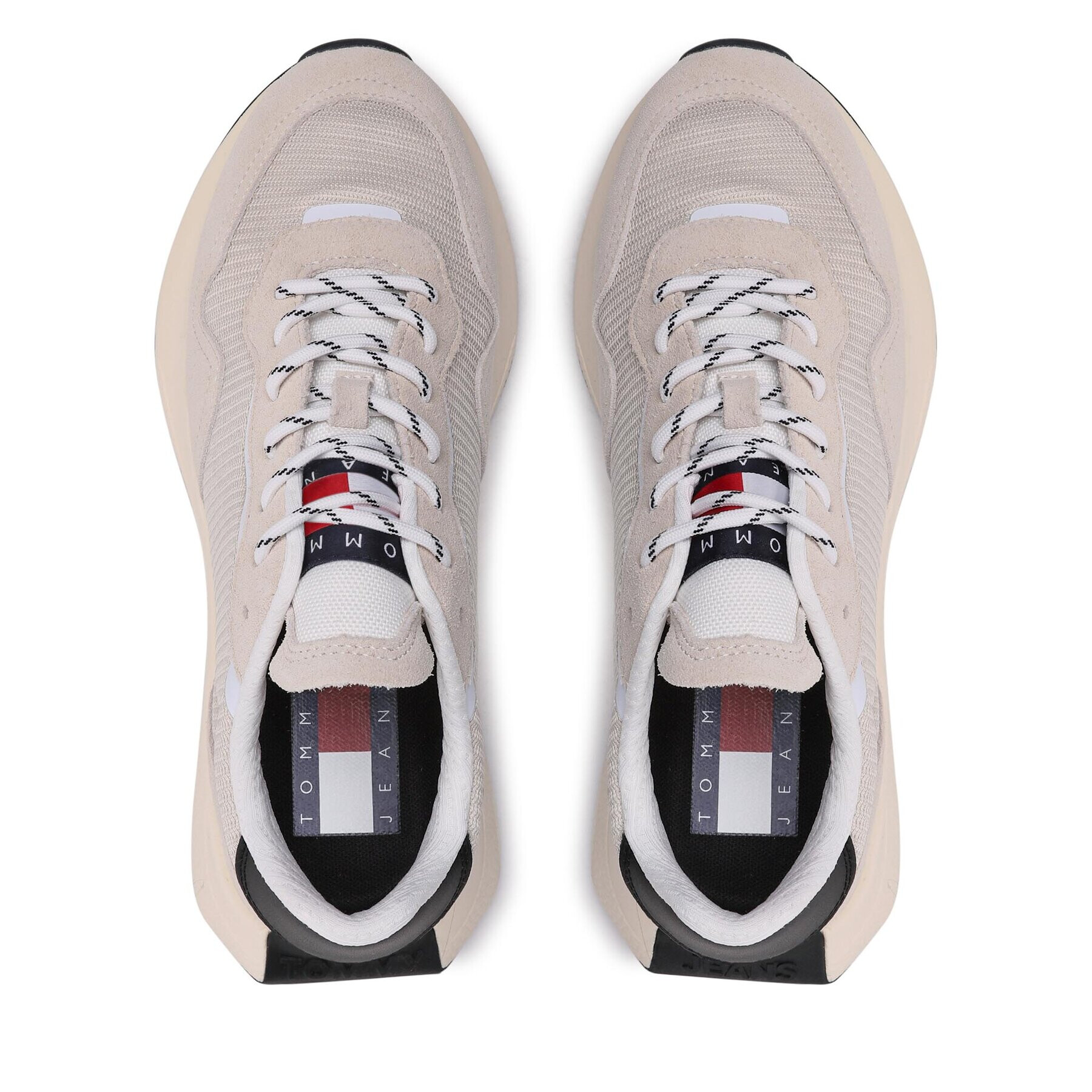 Tommy Jeans Сникърси Runner Outsole EM0EM01176 Бежов - Pepit.bg