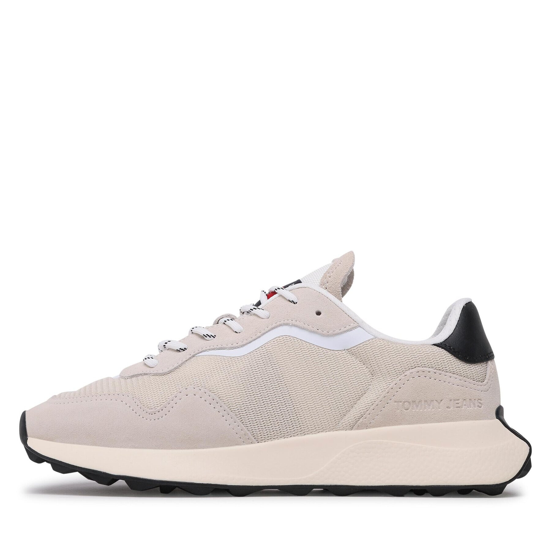 Tommy Jeans Сникърси Runner Outsole EM0EM01176 Бежов - Pepit.bg