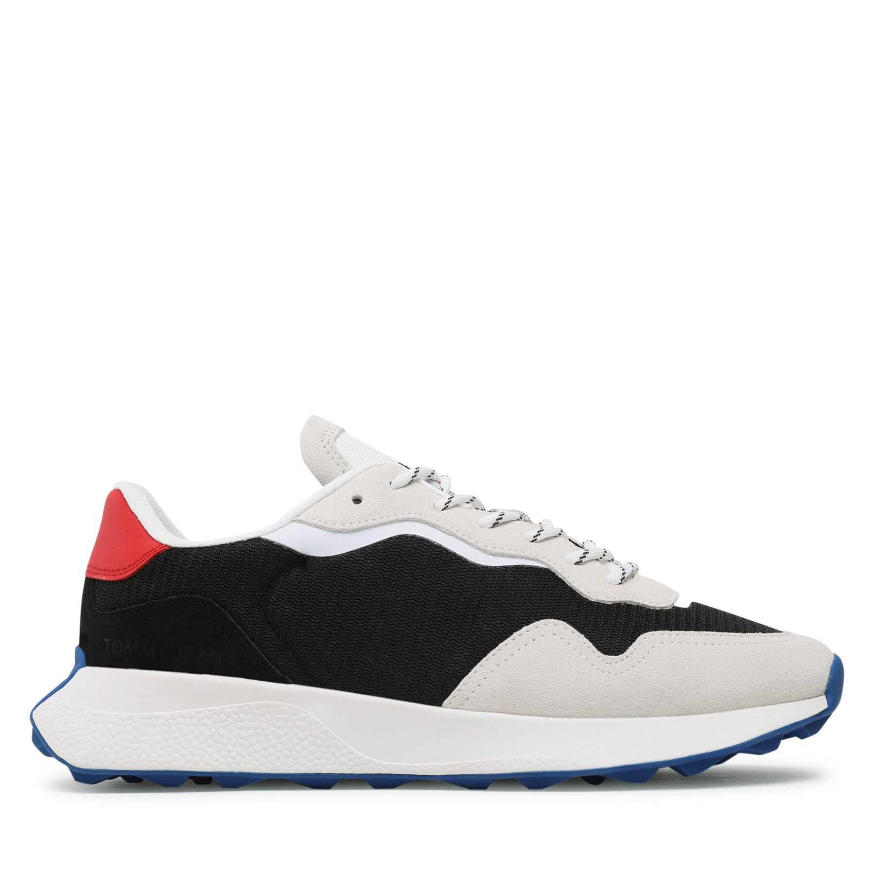 Tommy Jeans Сникърси Runner Outsole EM0EM01176 Черен - Pepit.bg