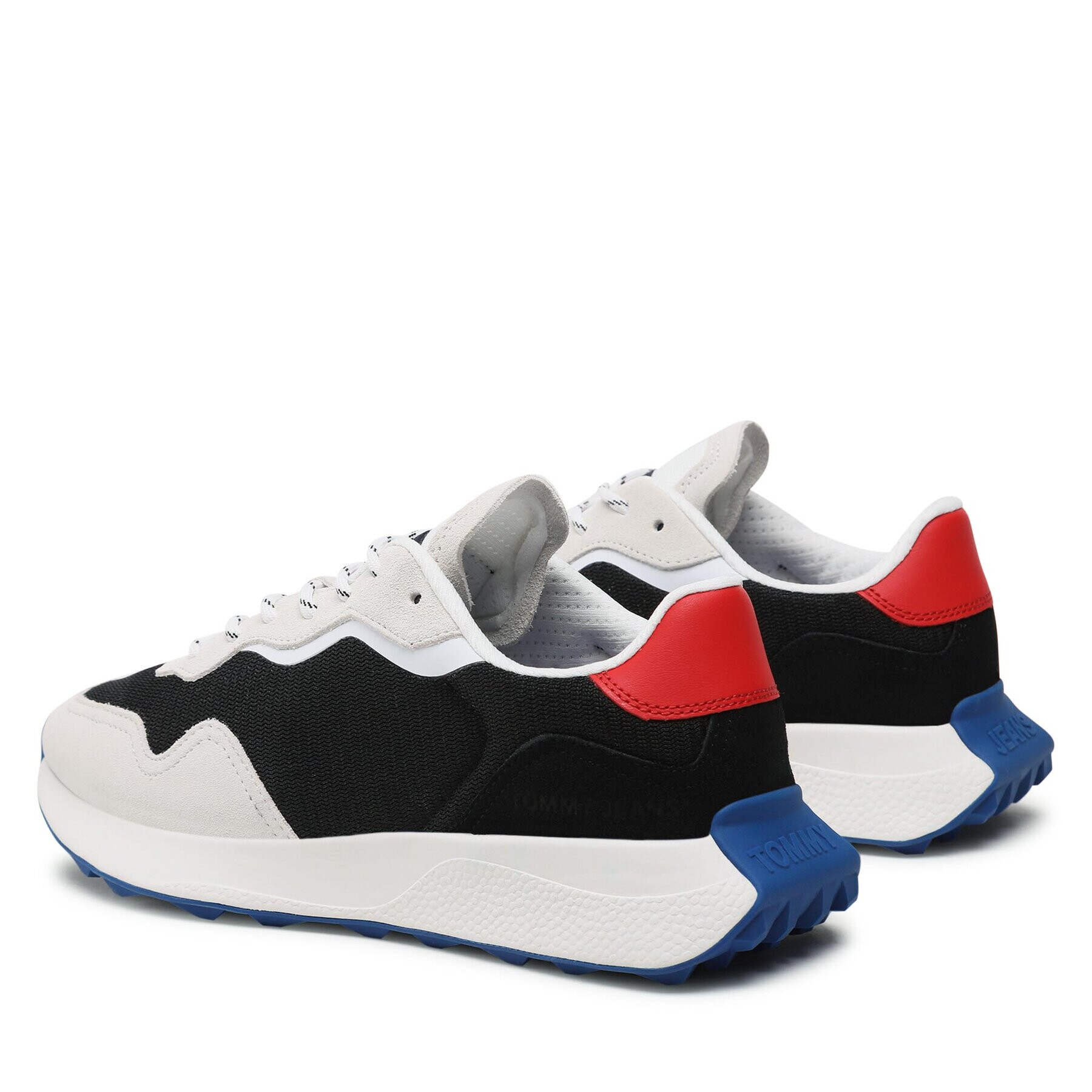 Tommy Jeans Сникърси Runner Outsole EM0EM01176 Черен - Pepit.bg