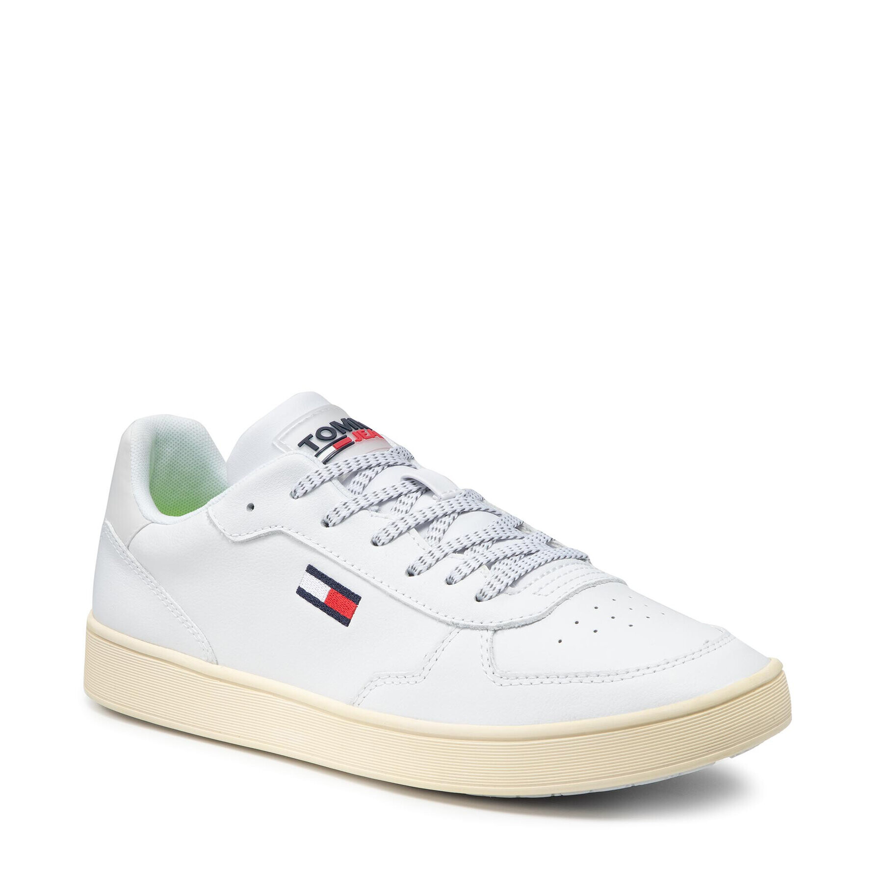 Tommy Jeans Сникърси Seasonal Cupsole EM0EM00673 Бял - Pepit.bg