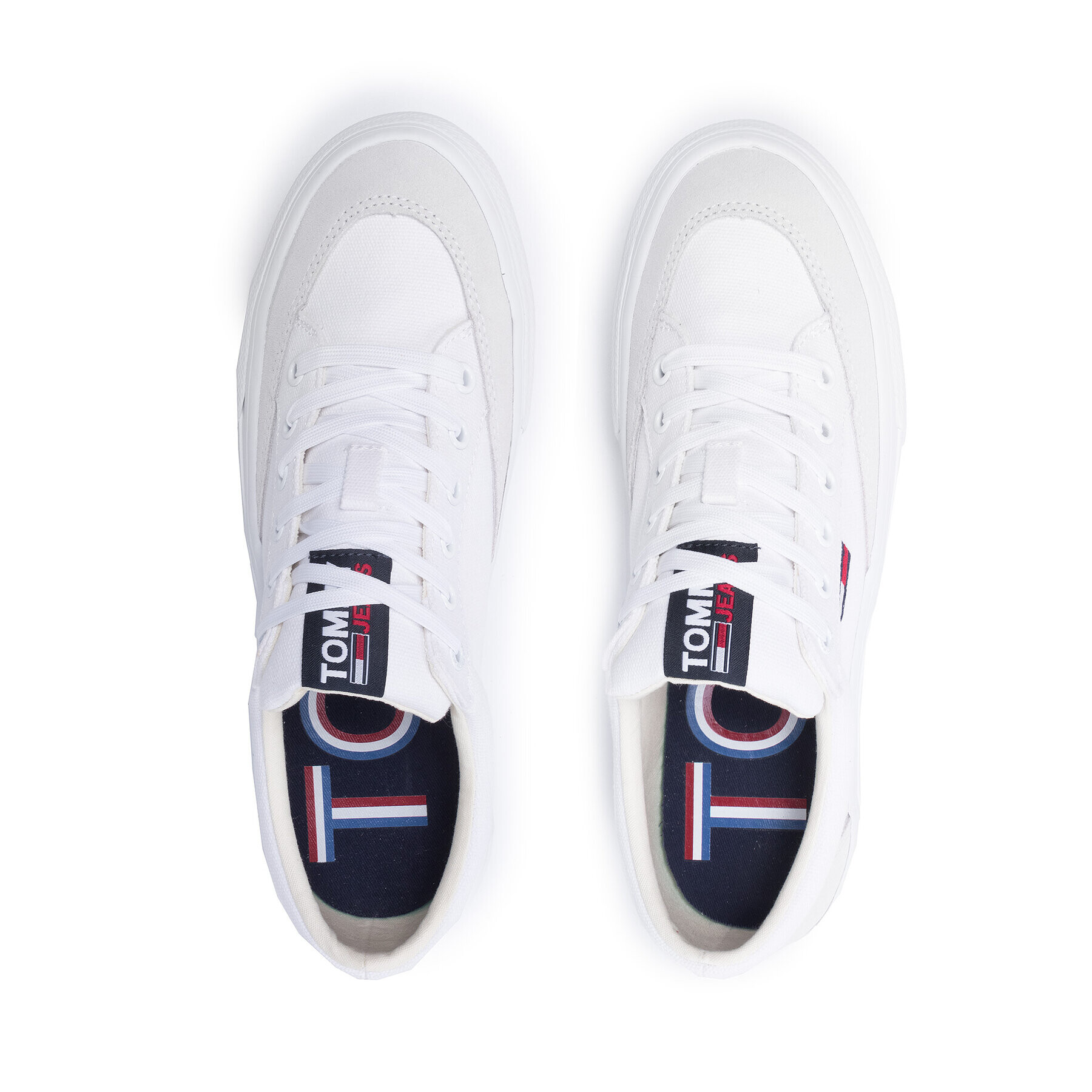 Tommy Jeans Сникърси Skate Core Vulc Tjm EM0EM00800 Бял - Pepit.bg