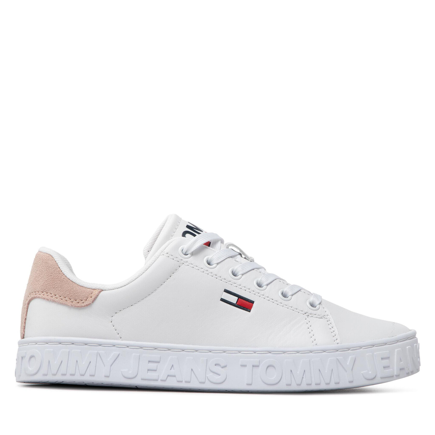 Tommy Jeans Сникърси Sneaker Pop EN0EN01846 Бял - Pepit.bg