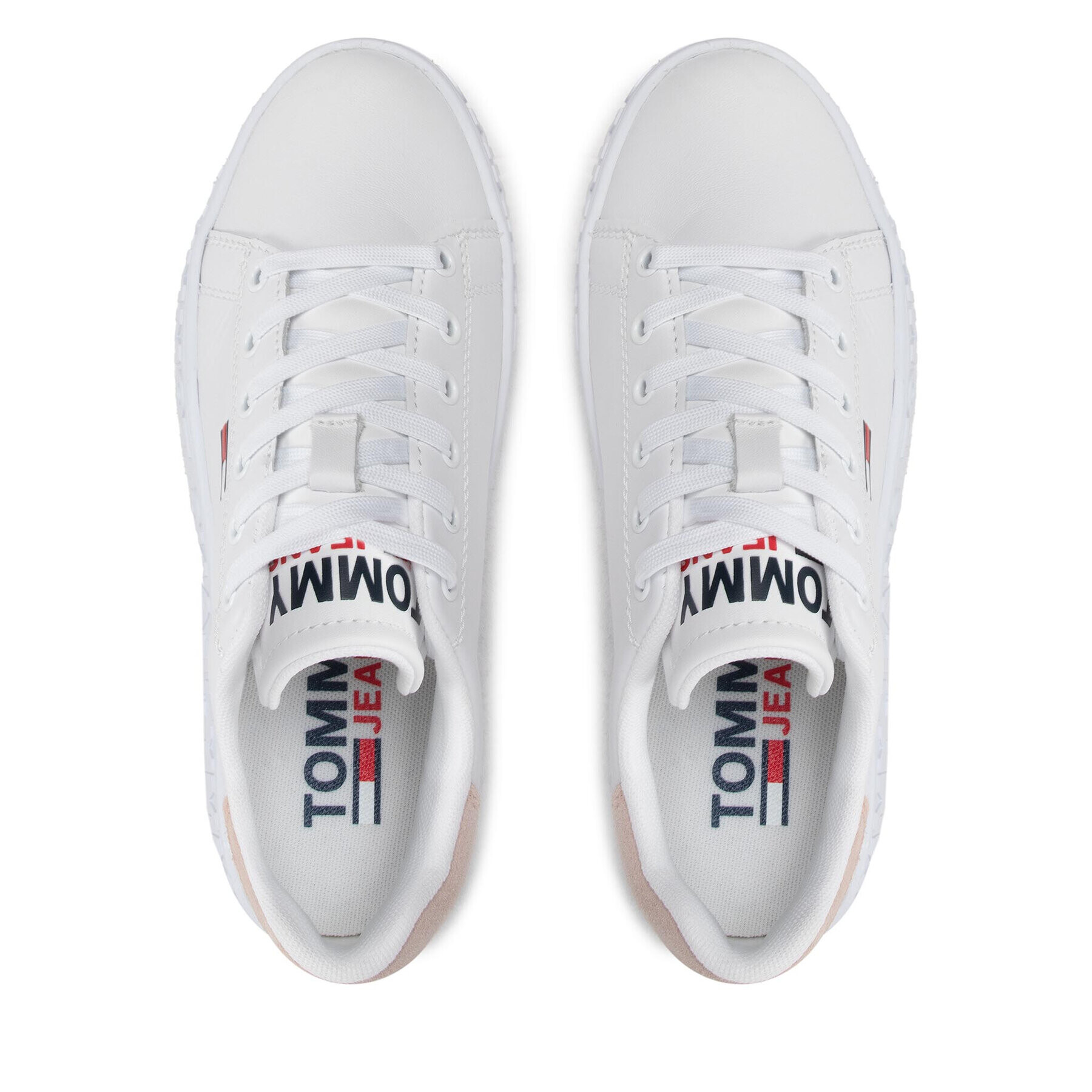 Tommy Jeans Сникърси Sneaker Pop EN0EN01846 Бял - Pepit.bg