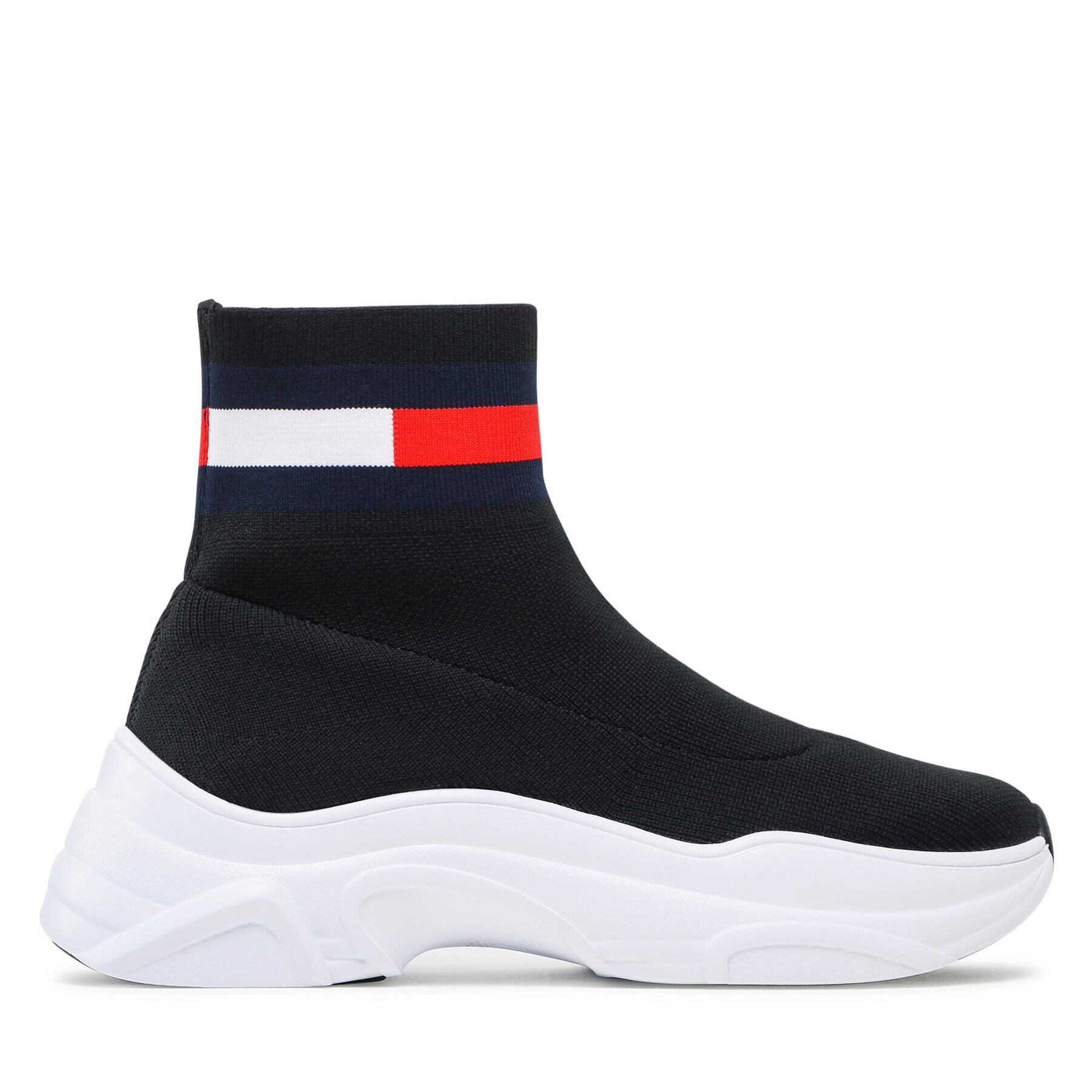 Tommy Jeans Сникърси Spock Boot EN0EN02104 Черен - Pepit.bg