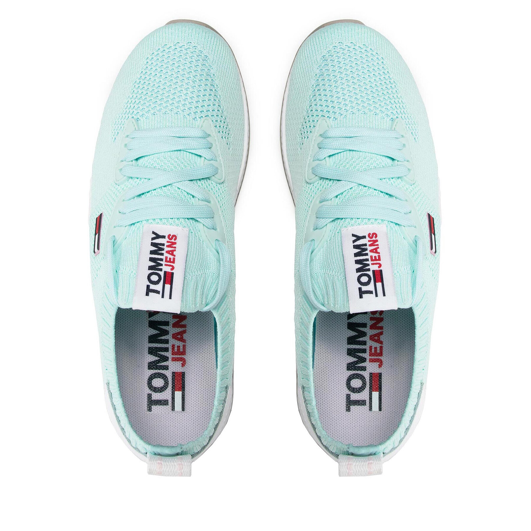 Tommy Jeans Сникърси Technical Flexi Knitted Runner EN0EN01416 Син - Pepit.bg