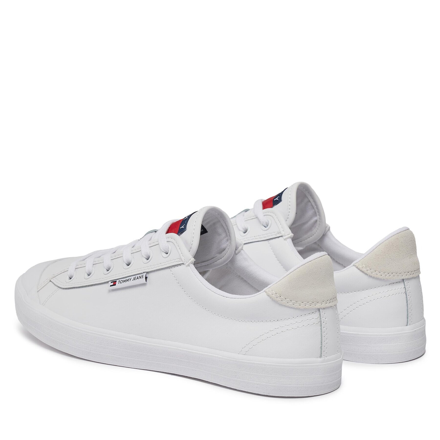 Tommy Jeans Сникърси Th Central Cc And Coin Бял - Pepit.bg