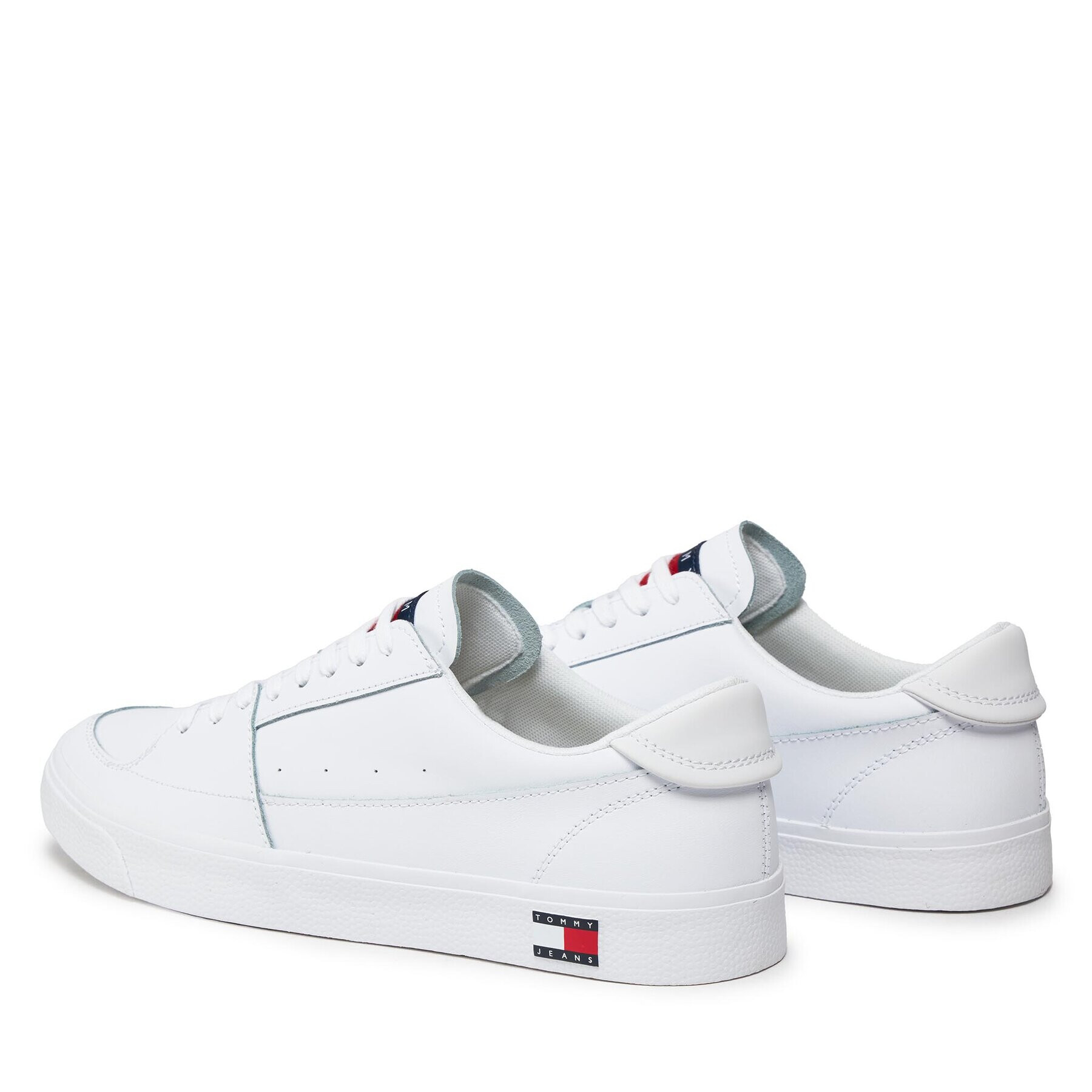 Tommy Jeans Сникърси Th Central Cc And Coin EM0EM01398 Бял - Pepit.bg