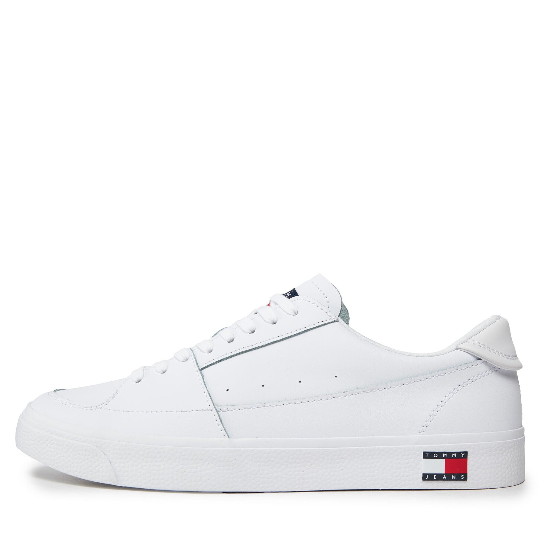 Tommy Jeans Сникърси Th Central Cc And Coin EM0EM01398 Бял - Pepit.bg