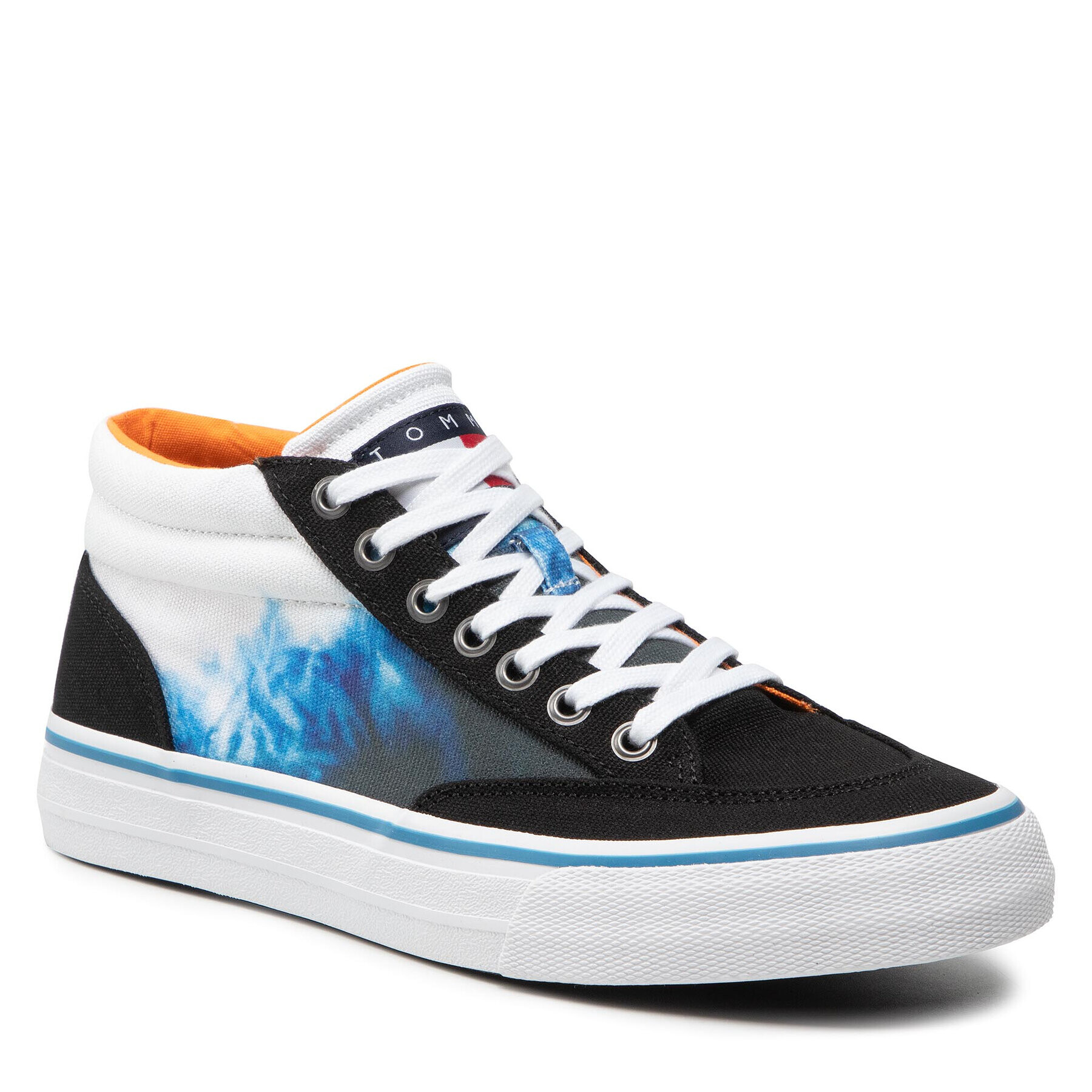 Tommy Jeans Сникърси Tie Dye Mid EM0EM00949 Цветен - Pepit.bg