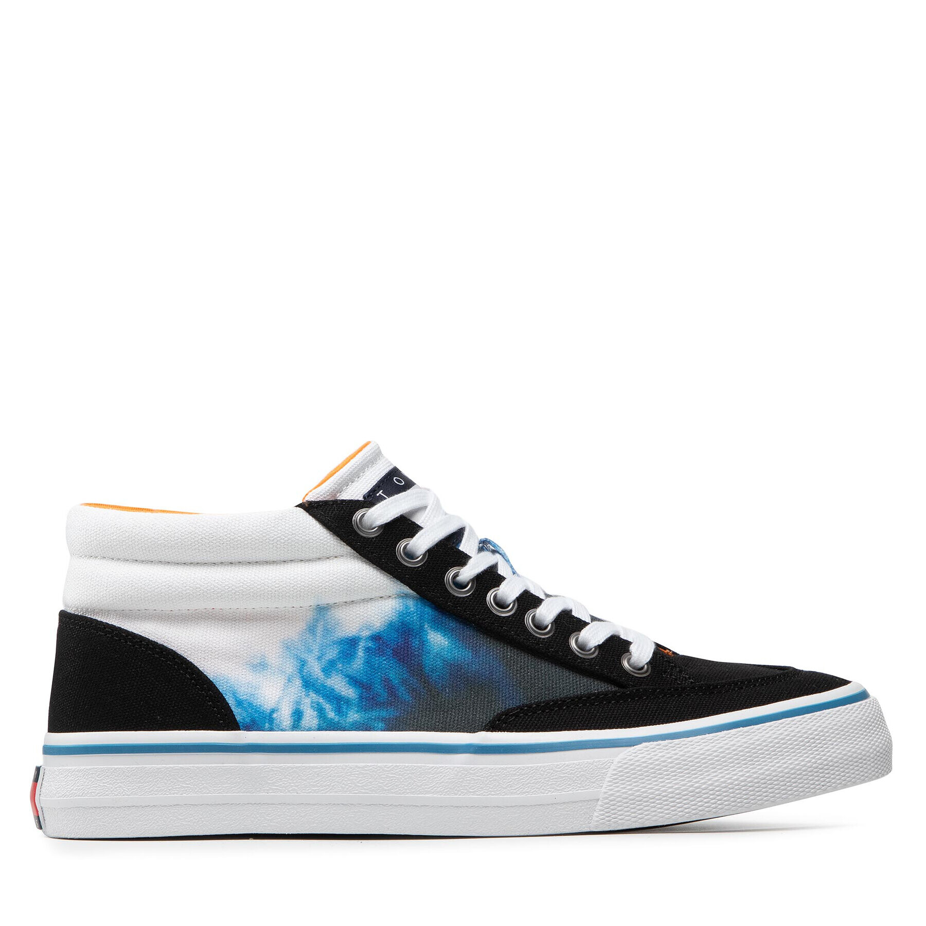 Tommy Jeans Сникърси Tie Dye Mid EM0EM00949 Цветен - Pepit.bg