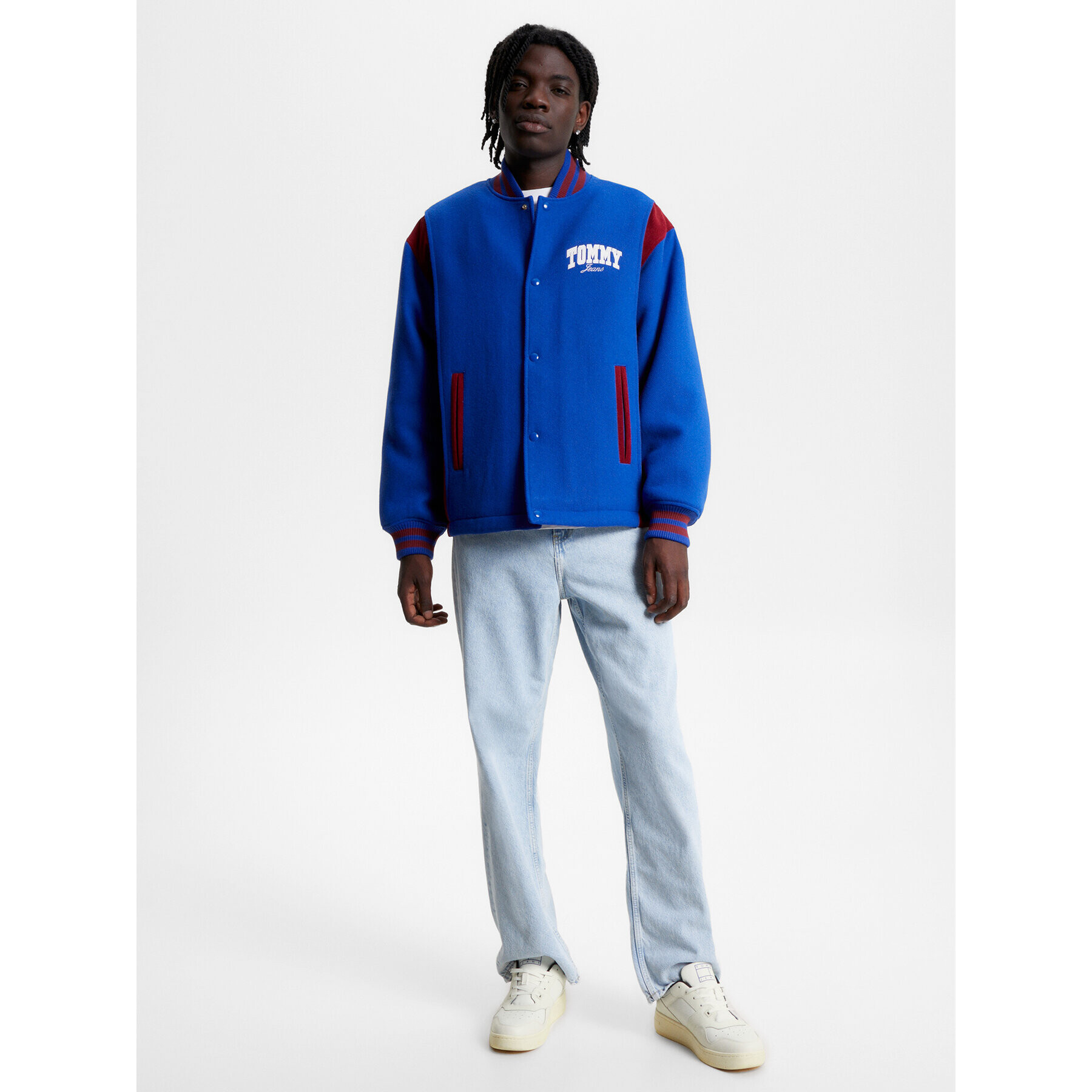 Tommy Jeans Сникърси Tjm Basket Color EM0EM01255 Бял - Pepit.bg