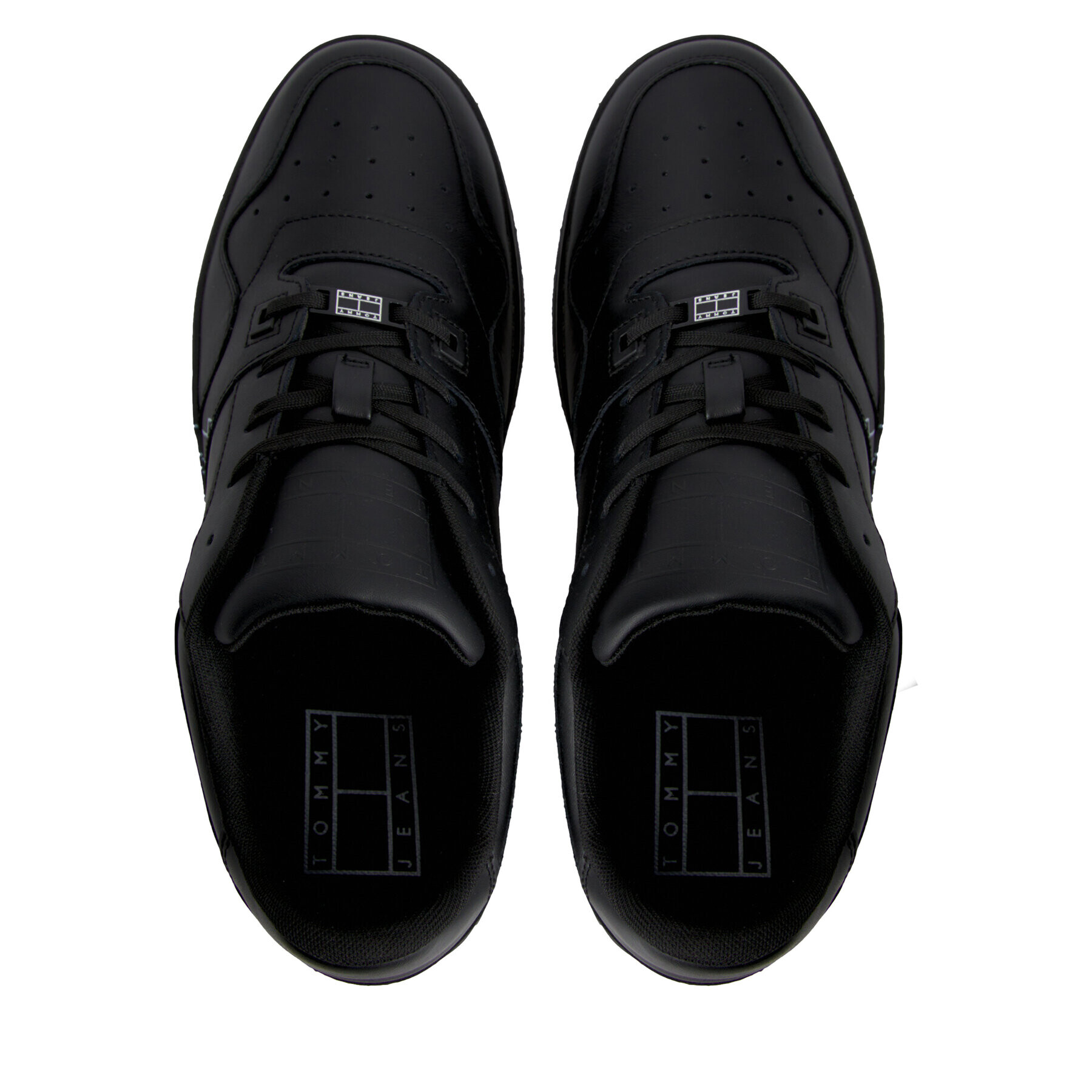 Tommy Jeans Сникърси Tjm Basket Logo EM0EM01257 Черен - Pepit.bg
