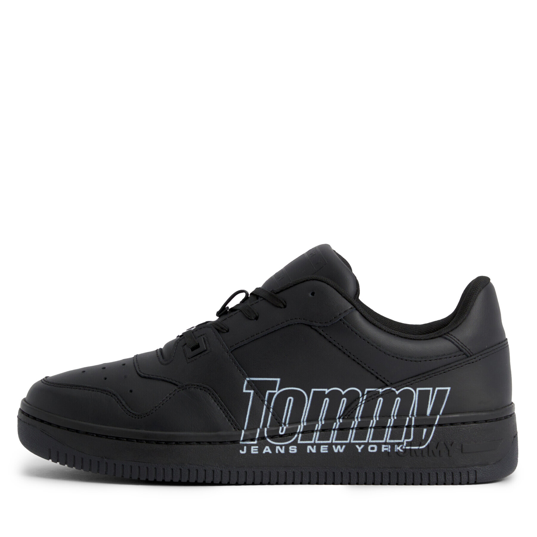 Tommy Jeans Сникърси Tjm Basket Logo EM0EM01257 Черен - Pepit.bg