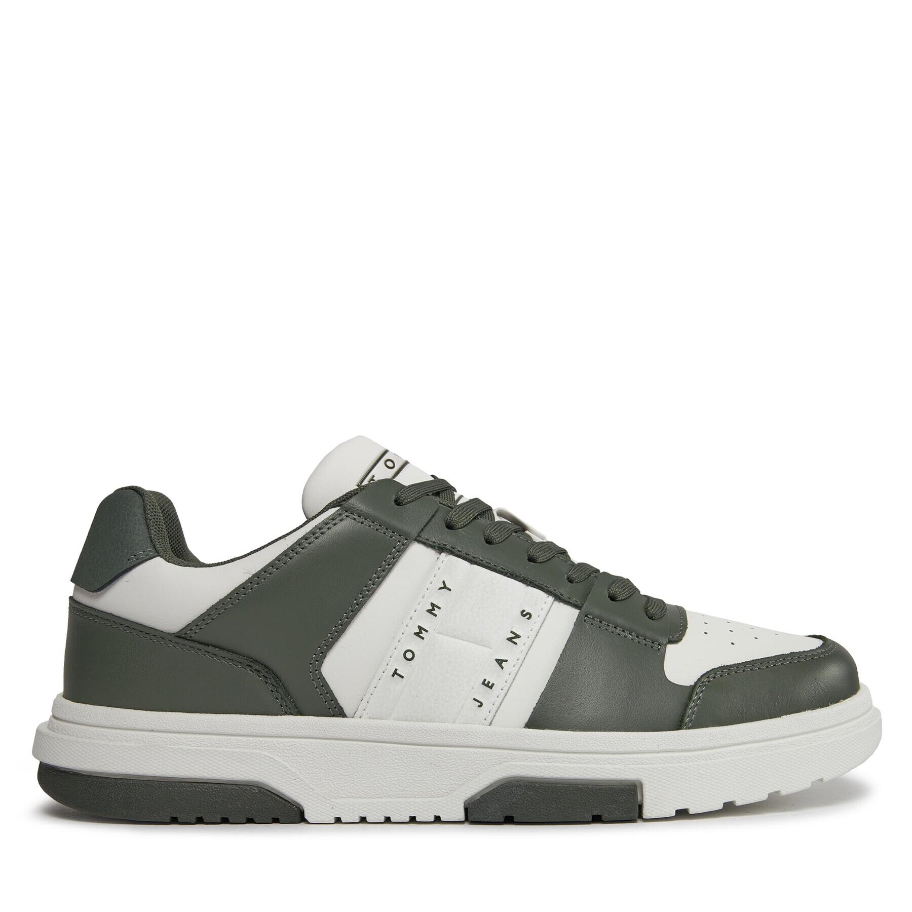 Tommy Jeans Сникърси Tjm Leather Cupsole 2.0 EM0EM01283 Бял - Pepit.bg