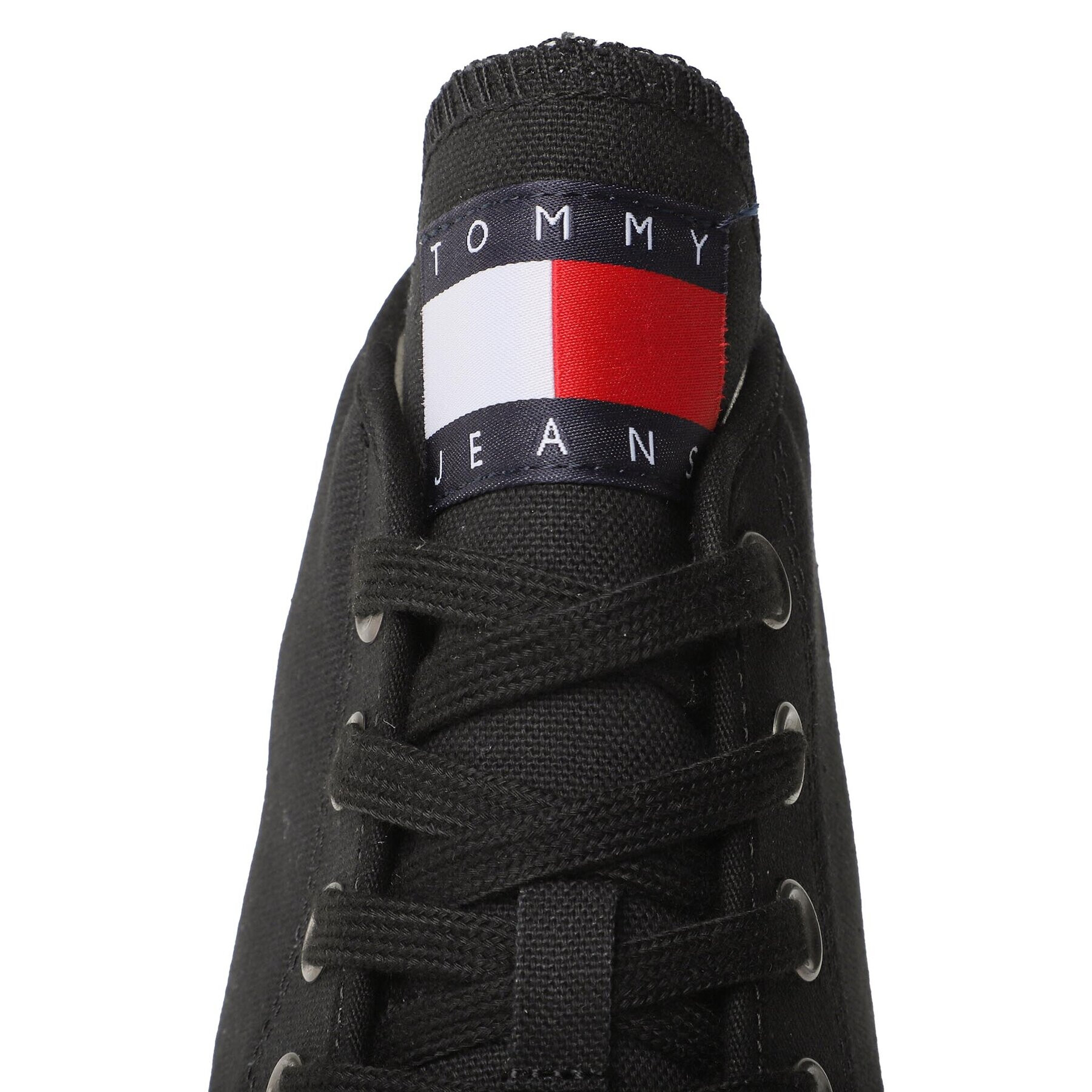 Tommy Jeans Сникърси Tjm Mid Platfirm EM0EM01198 Черен - Pepit.bg