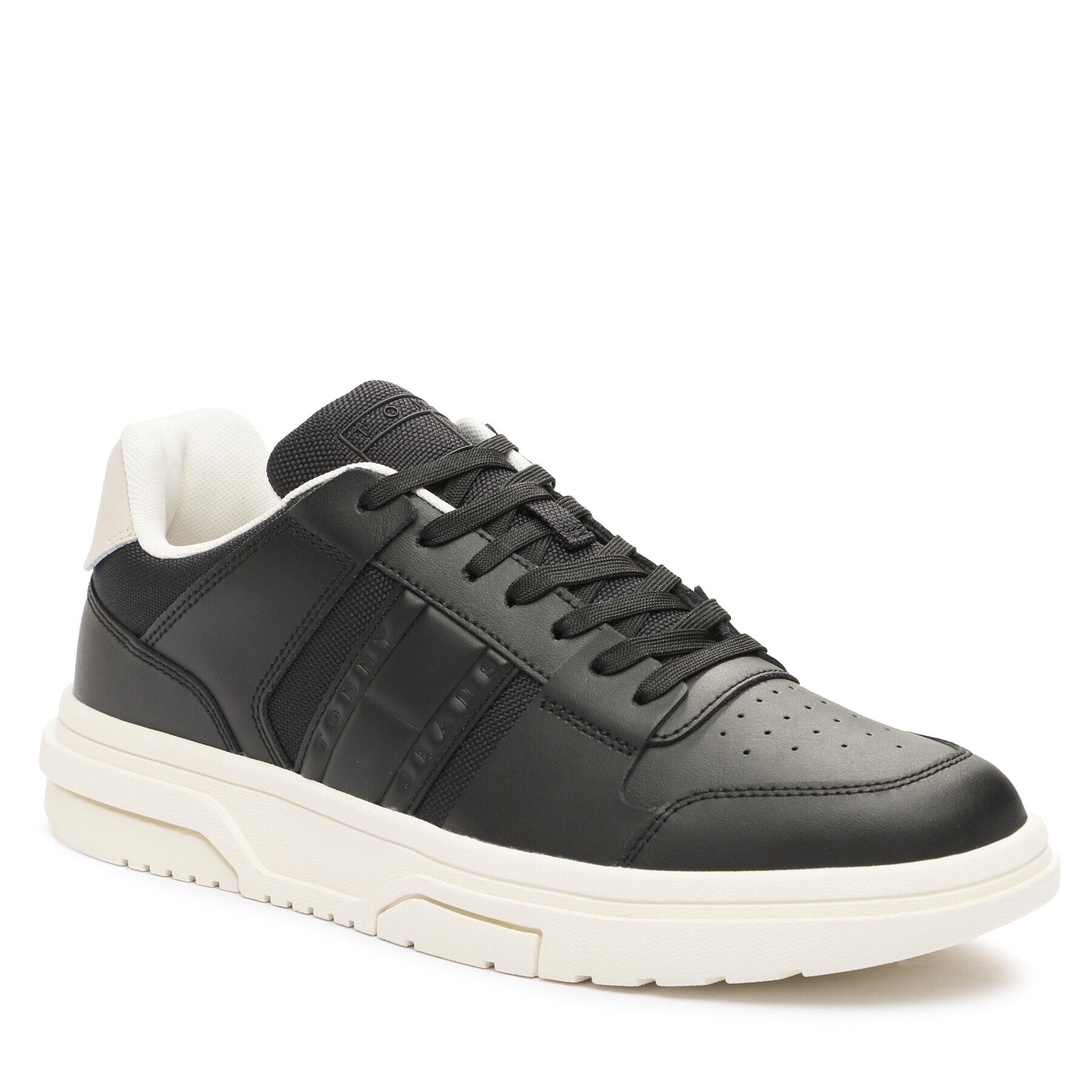 Tommy Jeans Сникърси Tjm Mix Material Cupsole 2.0 EM0EM01331 Черен - Pepit.bg