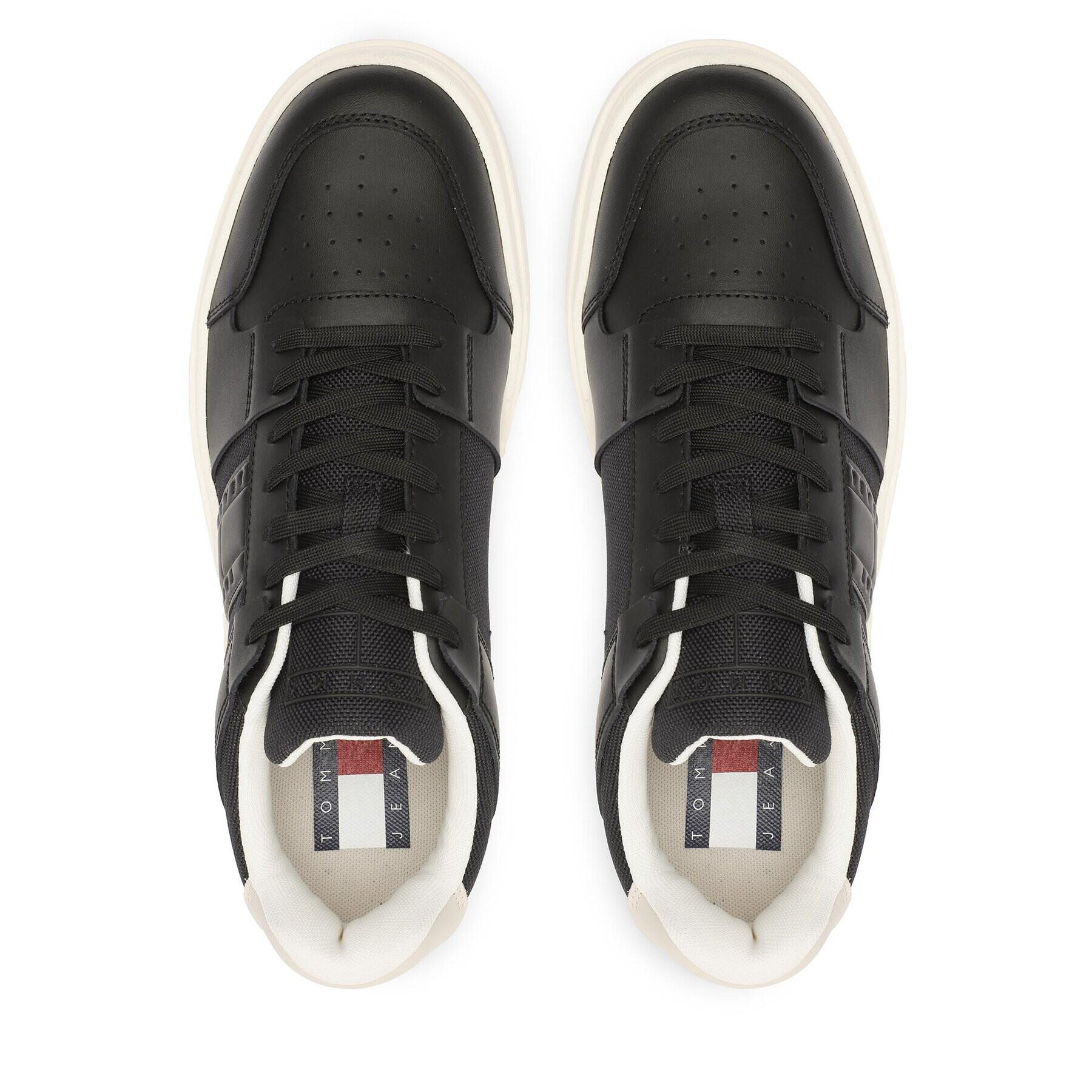 Tommy Jeans Сникърси Tjm Mix Material Cupsole 2.0 EM0EM01331 Черен - Pepit.bg