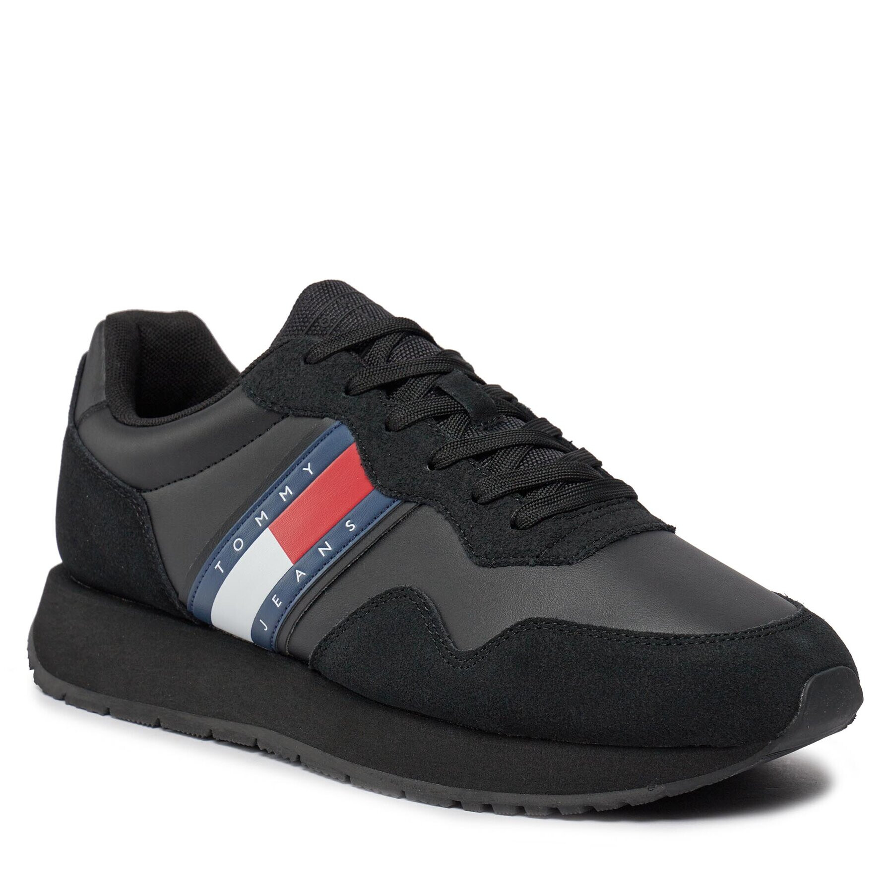 Tommy Jeans Сникърси Tjm Modern Runner EM0EM01316 Черен - Pepit.bg
