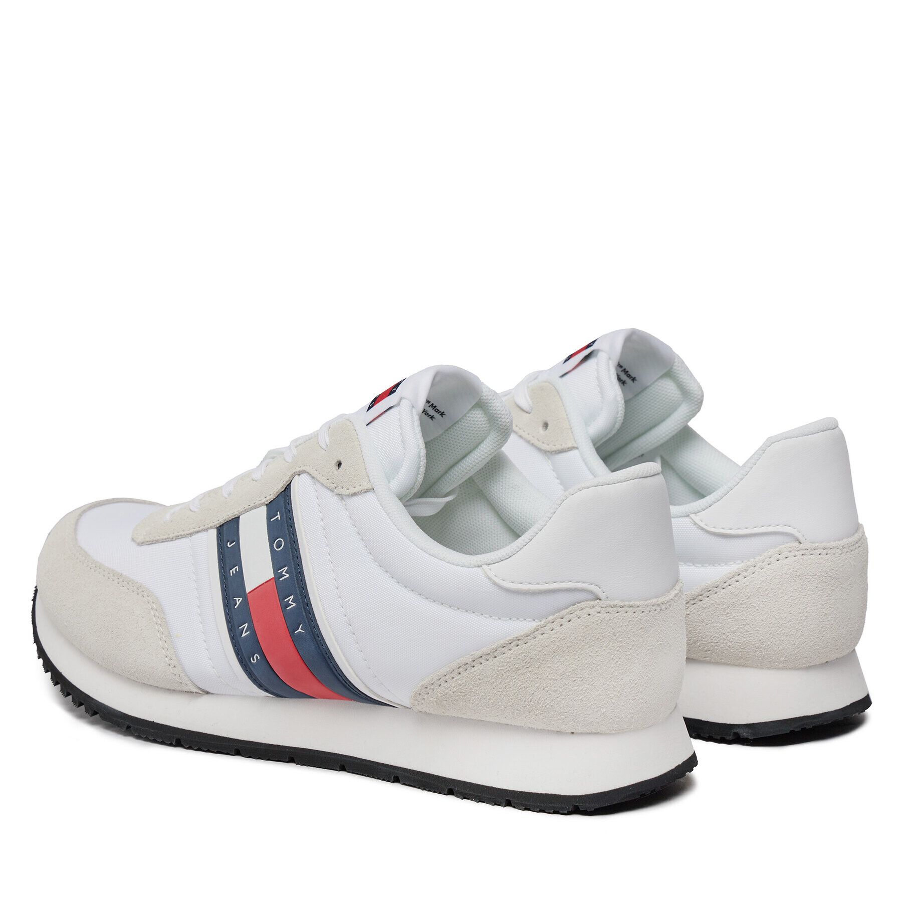 Tommy Jeans Сникърси Tjm Runner Casual Ess EM0EM01351 Бял - Pepit.bg