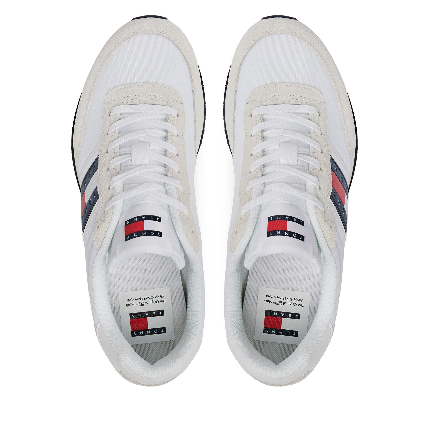 Tommy Jeans Сникърси Tjm Runner Casual Ess EM0EM01351 Бял - Pepit.bg