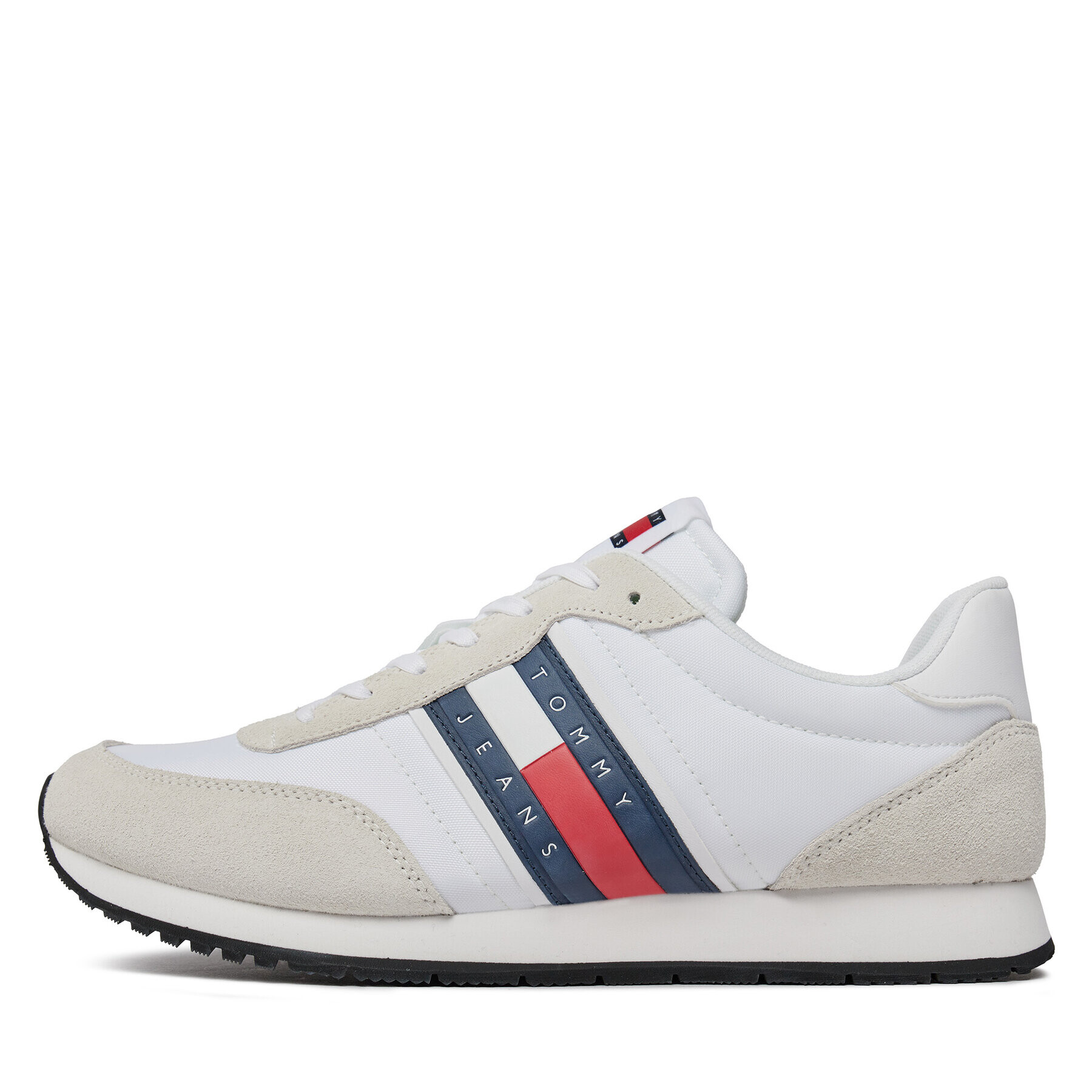Tommy Jeans Сникърси Tjm Runner Casual Ess EM0EM01351 Бял - Pepit.bg