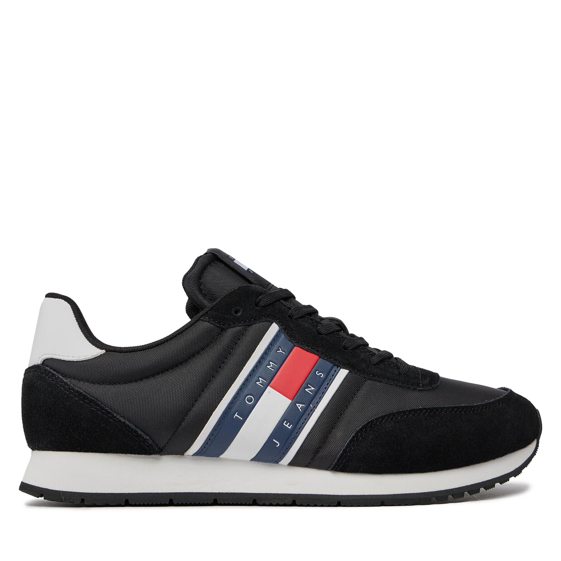 Tommy Jeans Сникърси Tjm Runner Casual Ess EM0EM01351 Черен - Pepit.bg